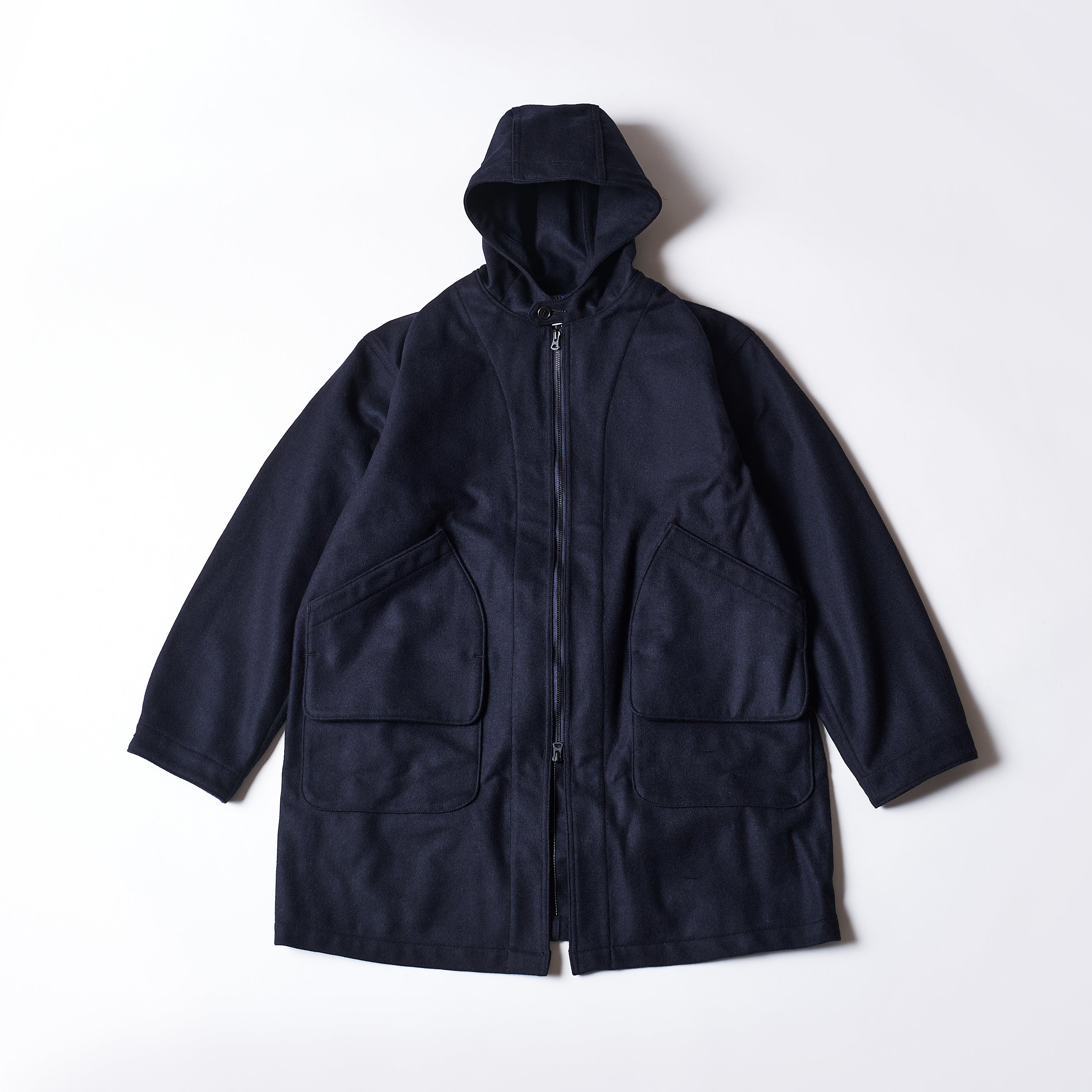 #3106 DEE Coat WM2 : wool melton navy