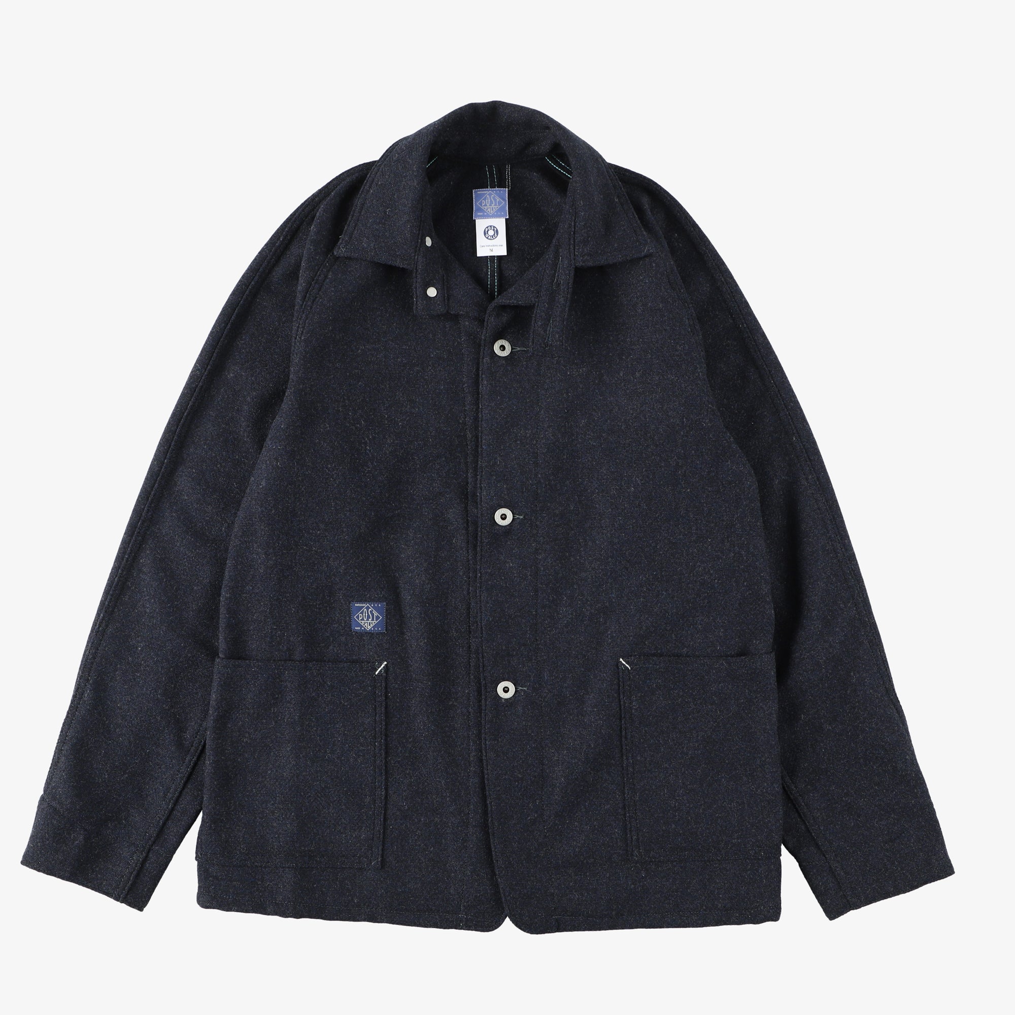 #2131R-WHT SB40-R : wool herringbone tweed navy (Shop Special)