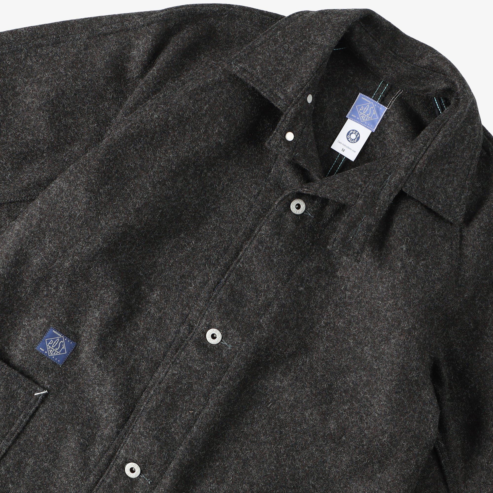 #2131R SB40-R / wool melton charcoal Shop Special