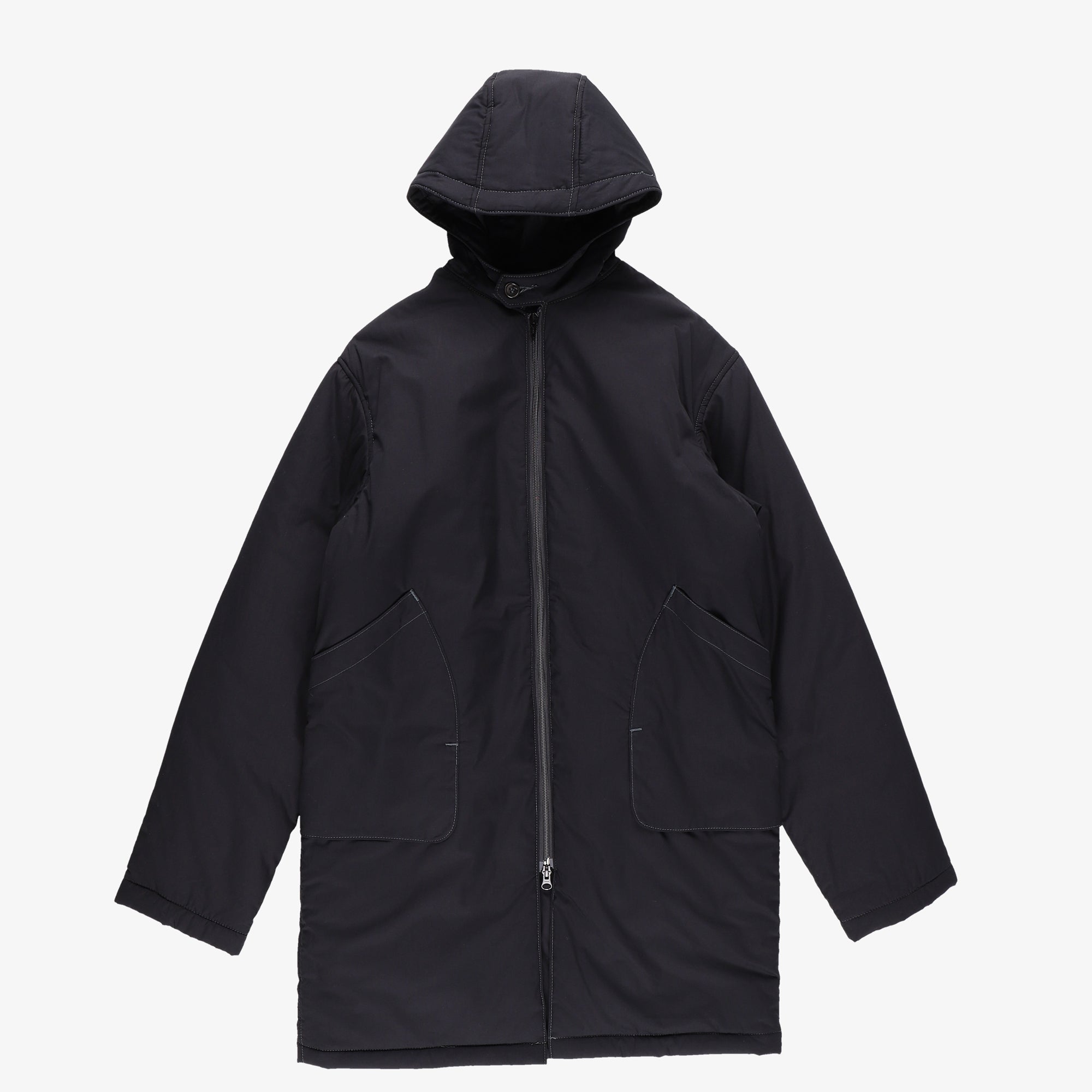 #2137 STREAMLINER Coat BC2 : cotton broadcloth black