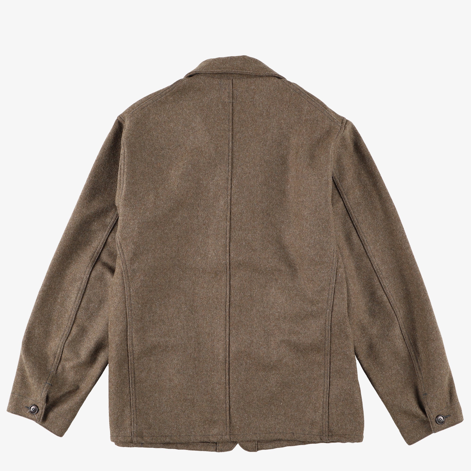 #2140 OK Rider WM3 : wool melton khaki "Dead Stock"