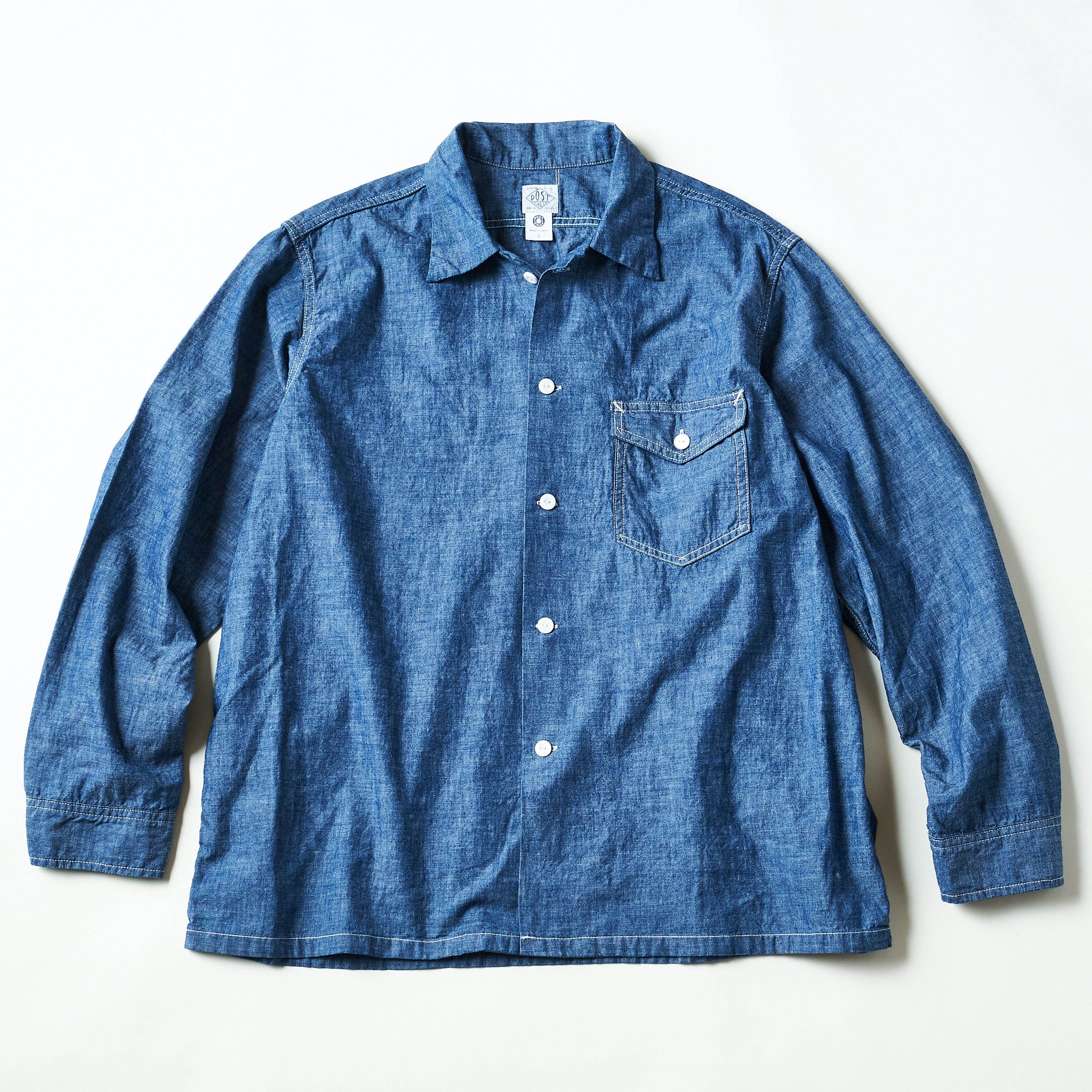 #3215-11 E-Z NAVY : chambray indigo