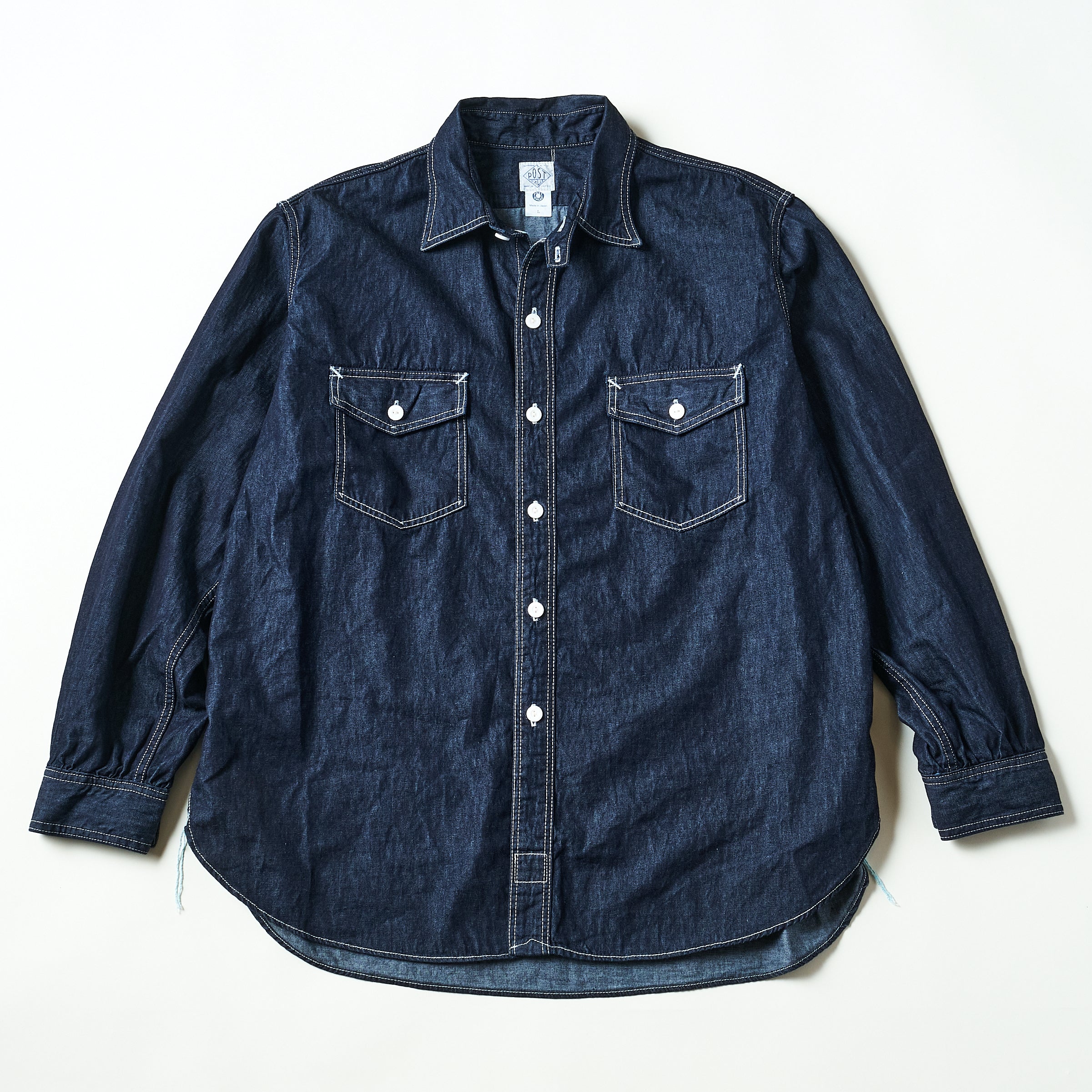 #3216-LDI The NAVY CUT 2 : light denim indigo
