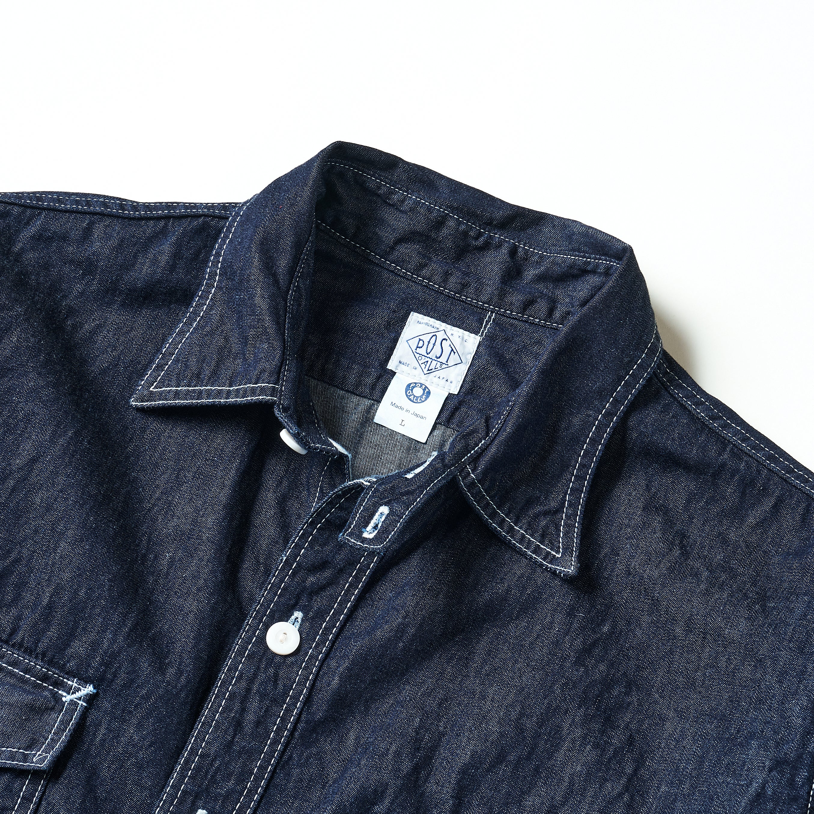 #3216-LDI The NAVY CUT 2 : light denim indigo