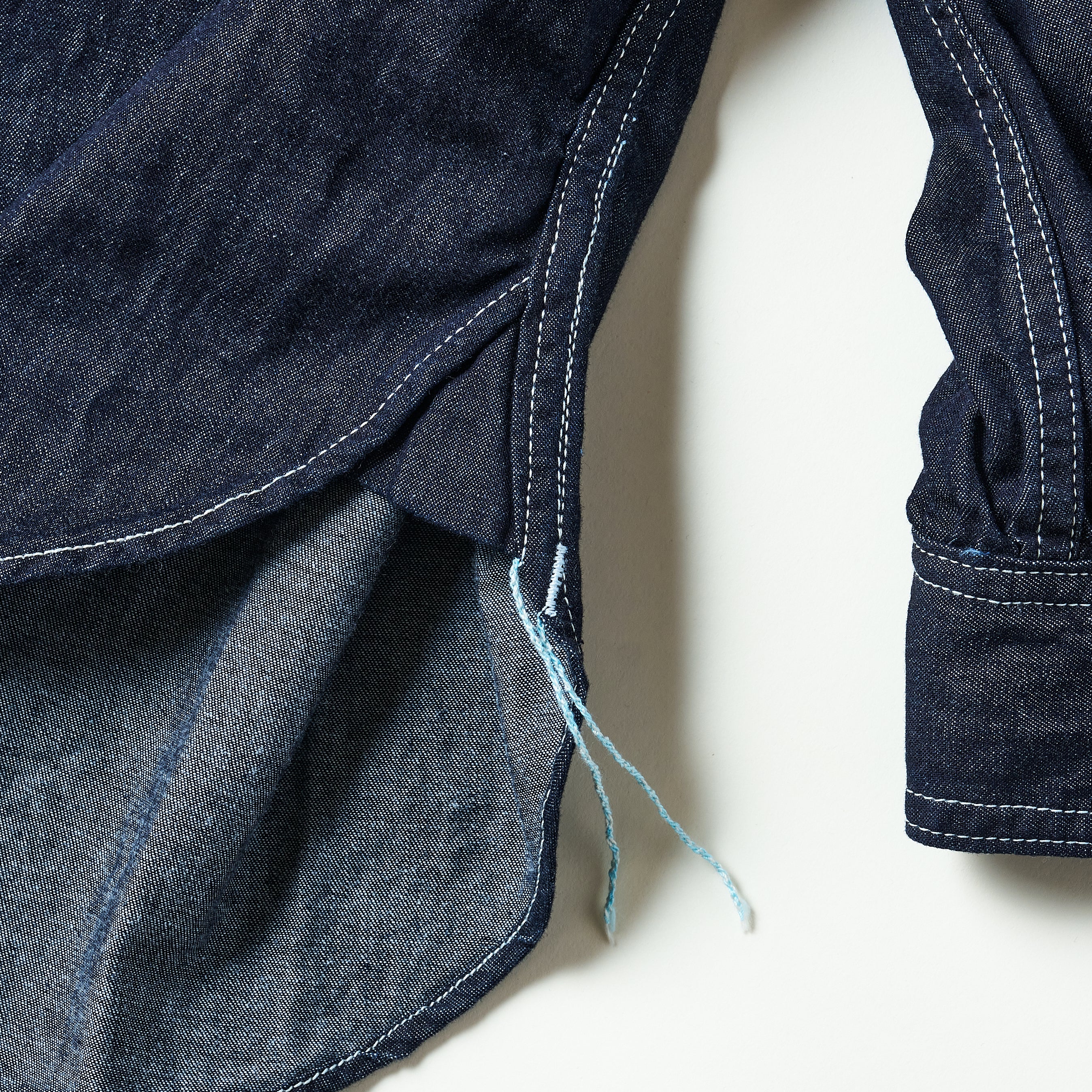 #3216-LDI The NAVY CUT 2 : light denim indigo