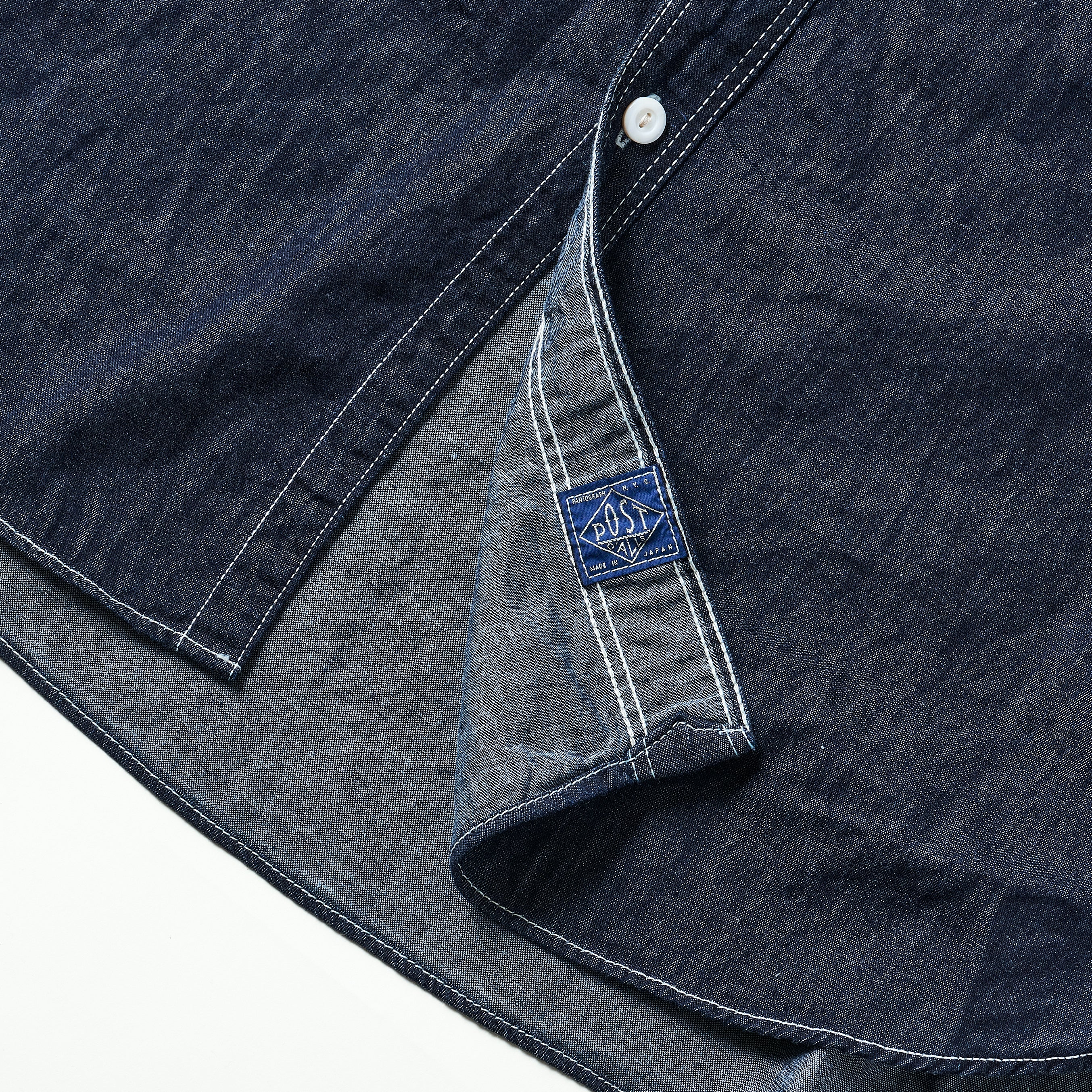 #3216-LDI The NAVY CUT 2 : light denim indigo