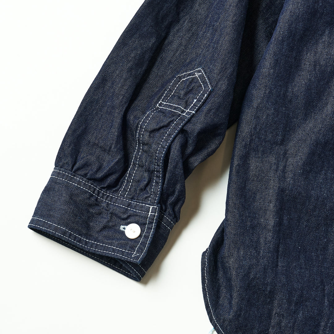 3216-LDI The NAVY CUT 2 : light denim indigo – POST OʼALLS