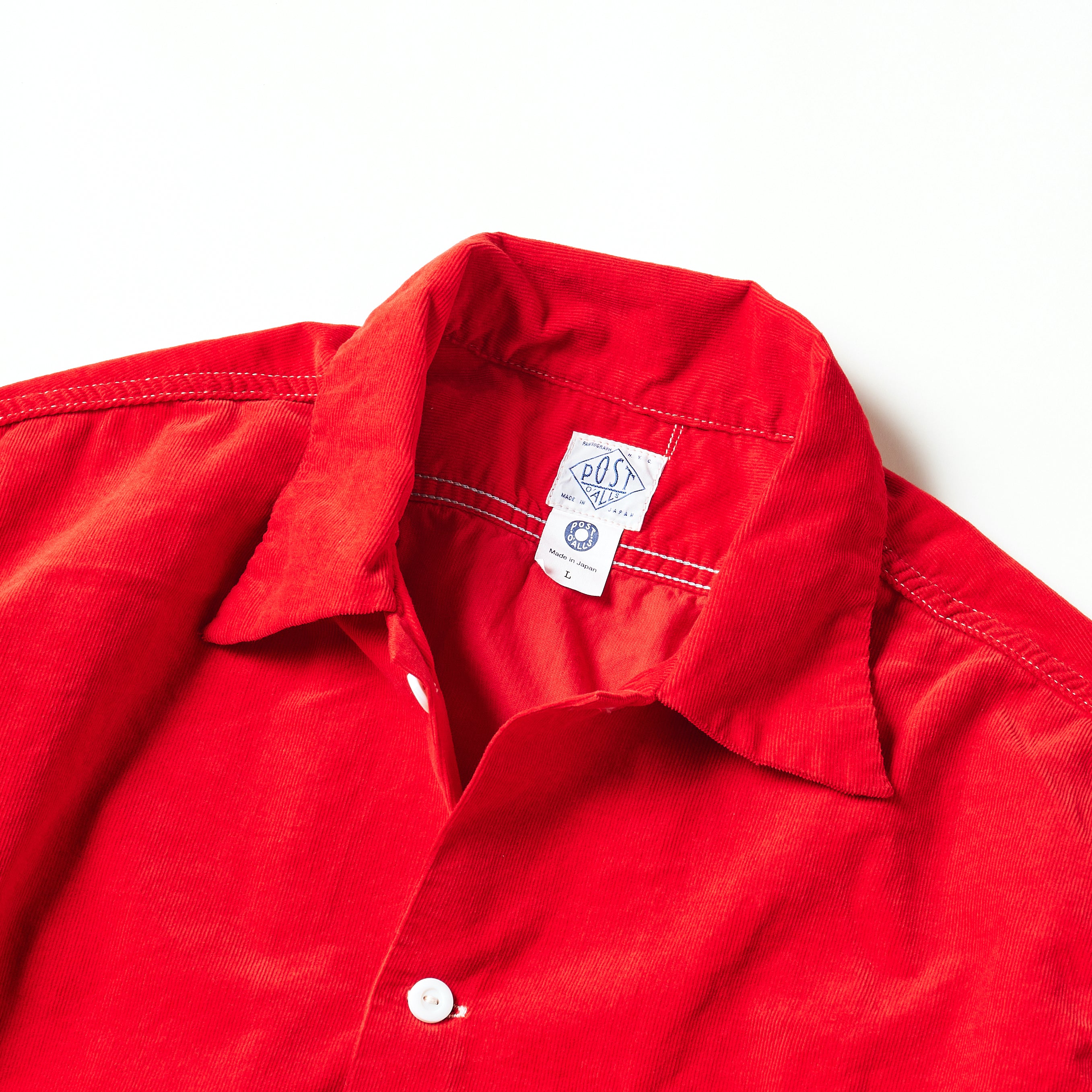 #3215-BC1 E-Z NAVY : baby cords red