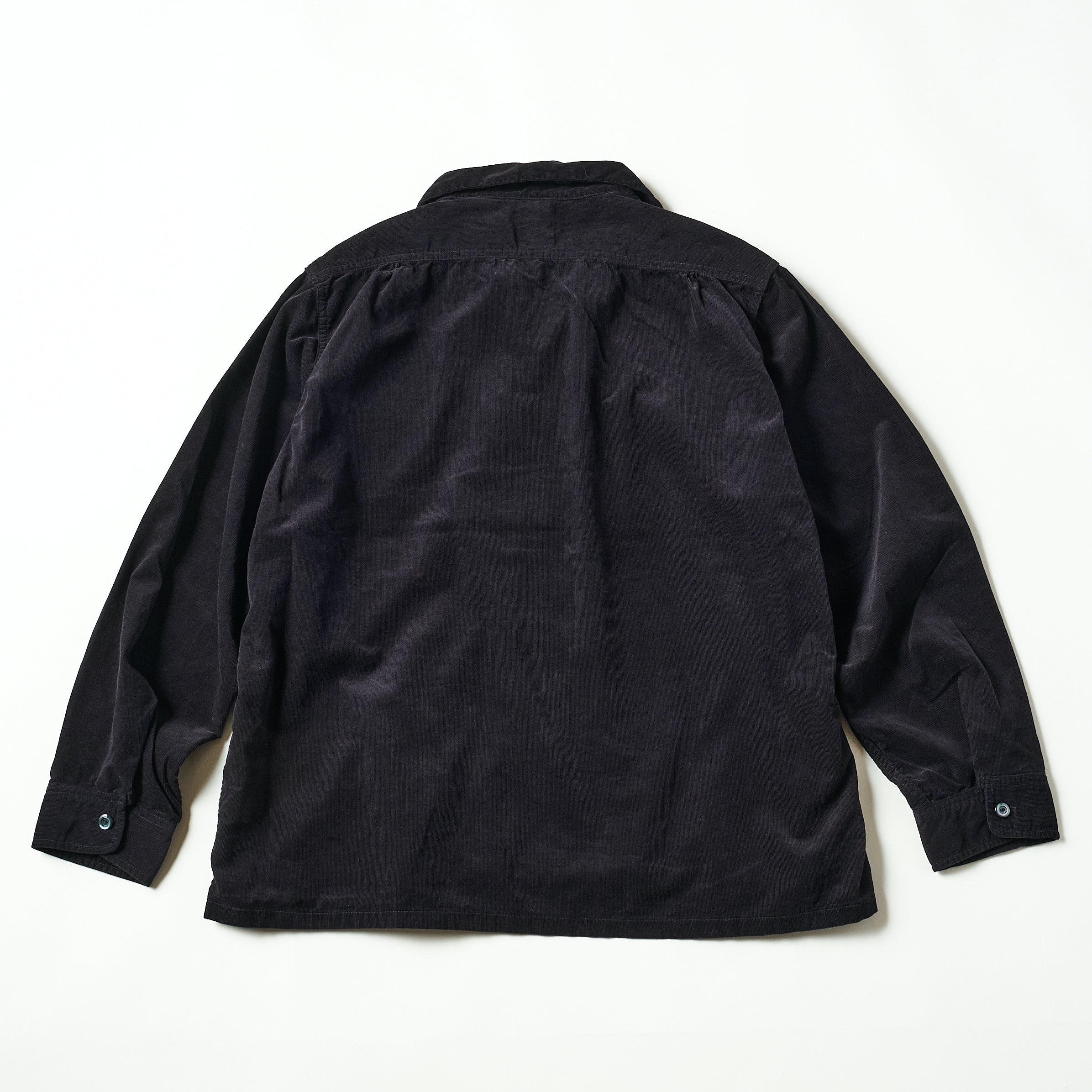#3215-BC3 E-Z NAVY : baby cords black