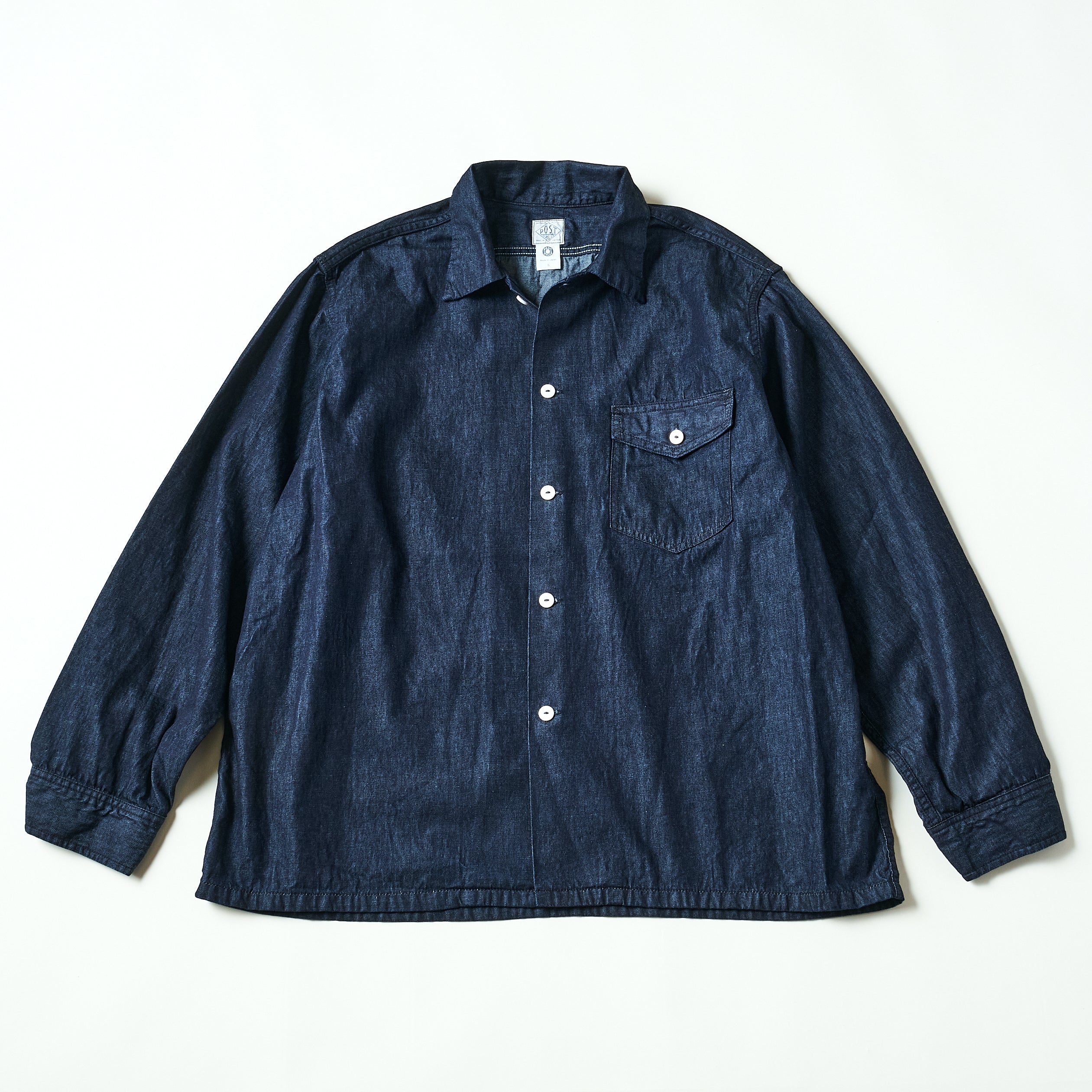 #3215-LDI E-Z NAVY : light denim indigo