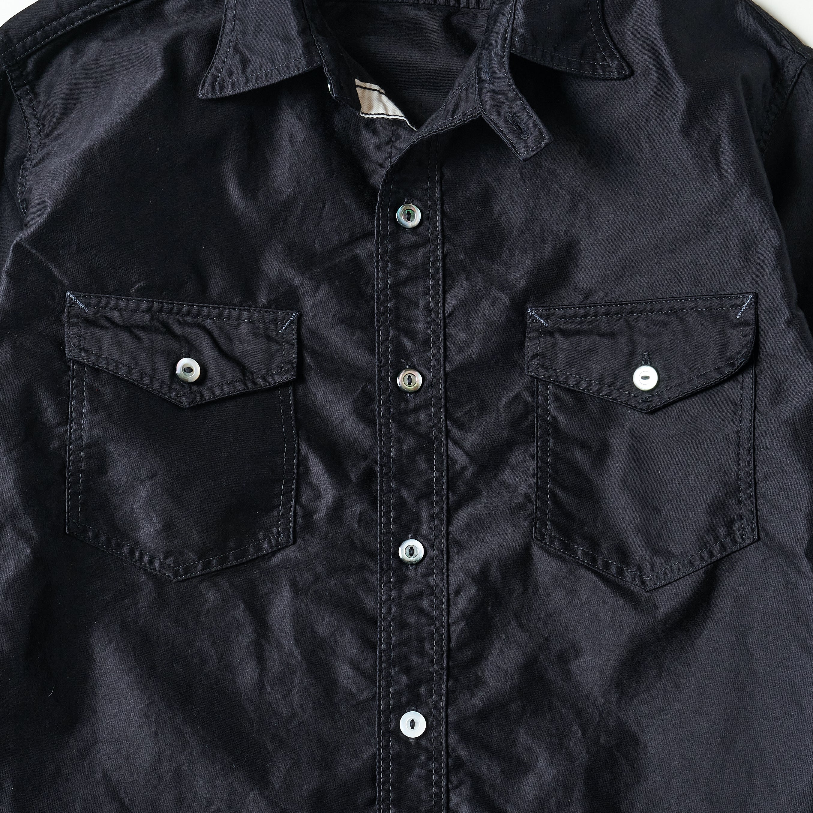 #3216-LM2 The NAVY CUT 2 : light moleskin navy