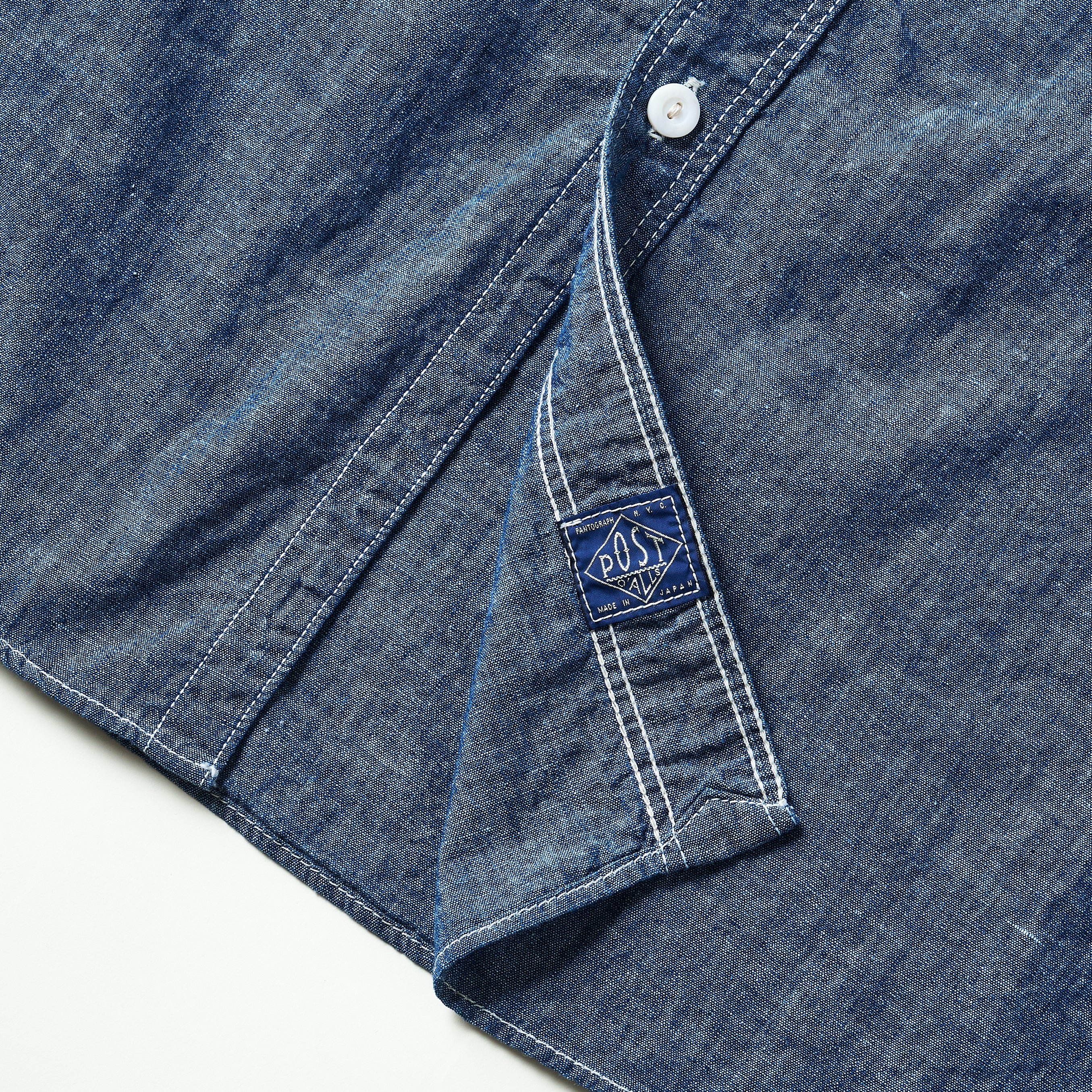 #3216-11 The NAVY CUT 2 : chambray indigo