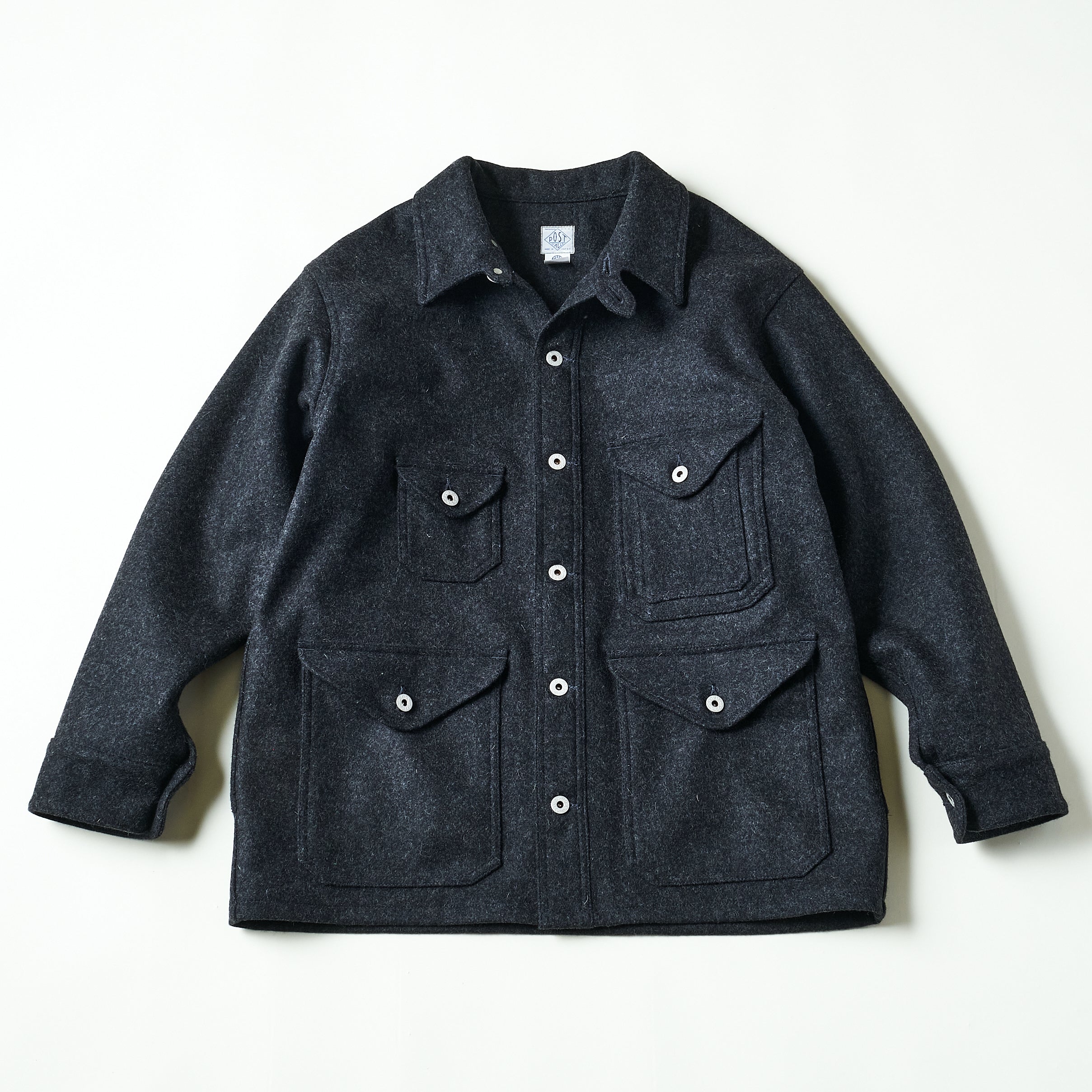 #2106R-WM1 CRUZER 5-R : wool melton charcoal
