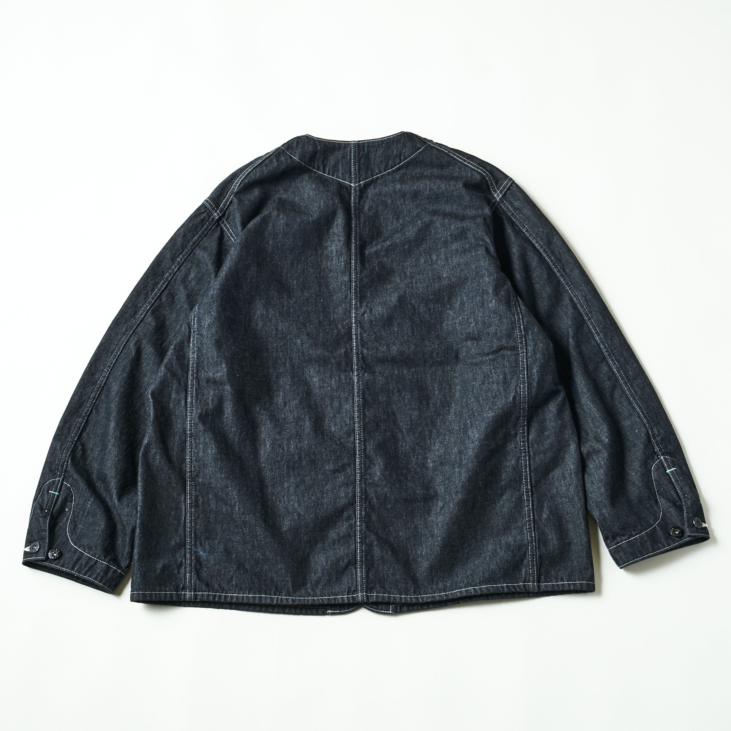 #3111DV-8DB De Luxe Railroader 2 DV : 8 oz. denim w/taffeta lining black