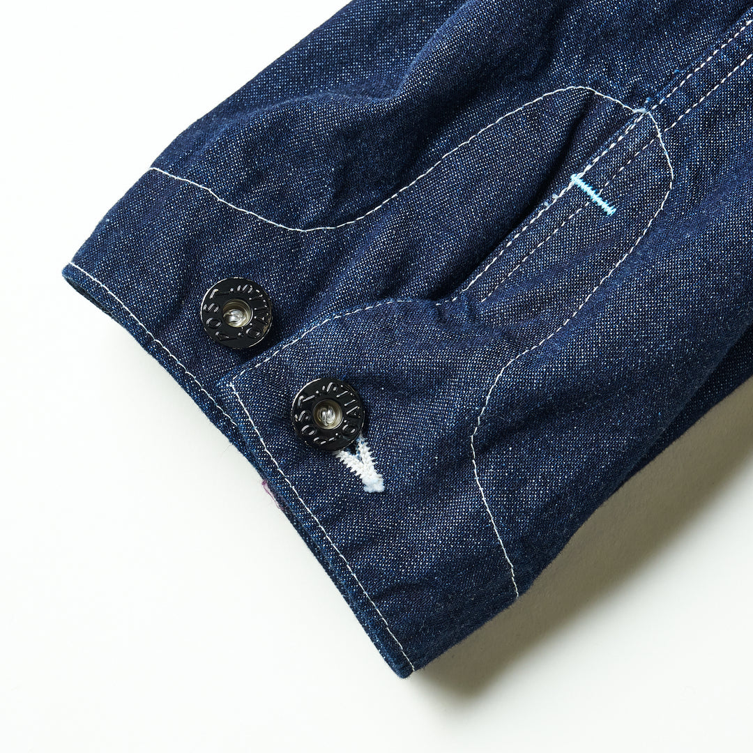 3111-8DI De Luxe Railroader 2 : 8 oz. denim w/taffeta lining