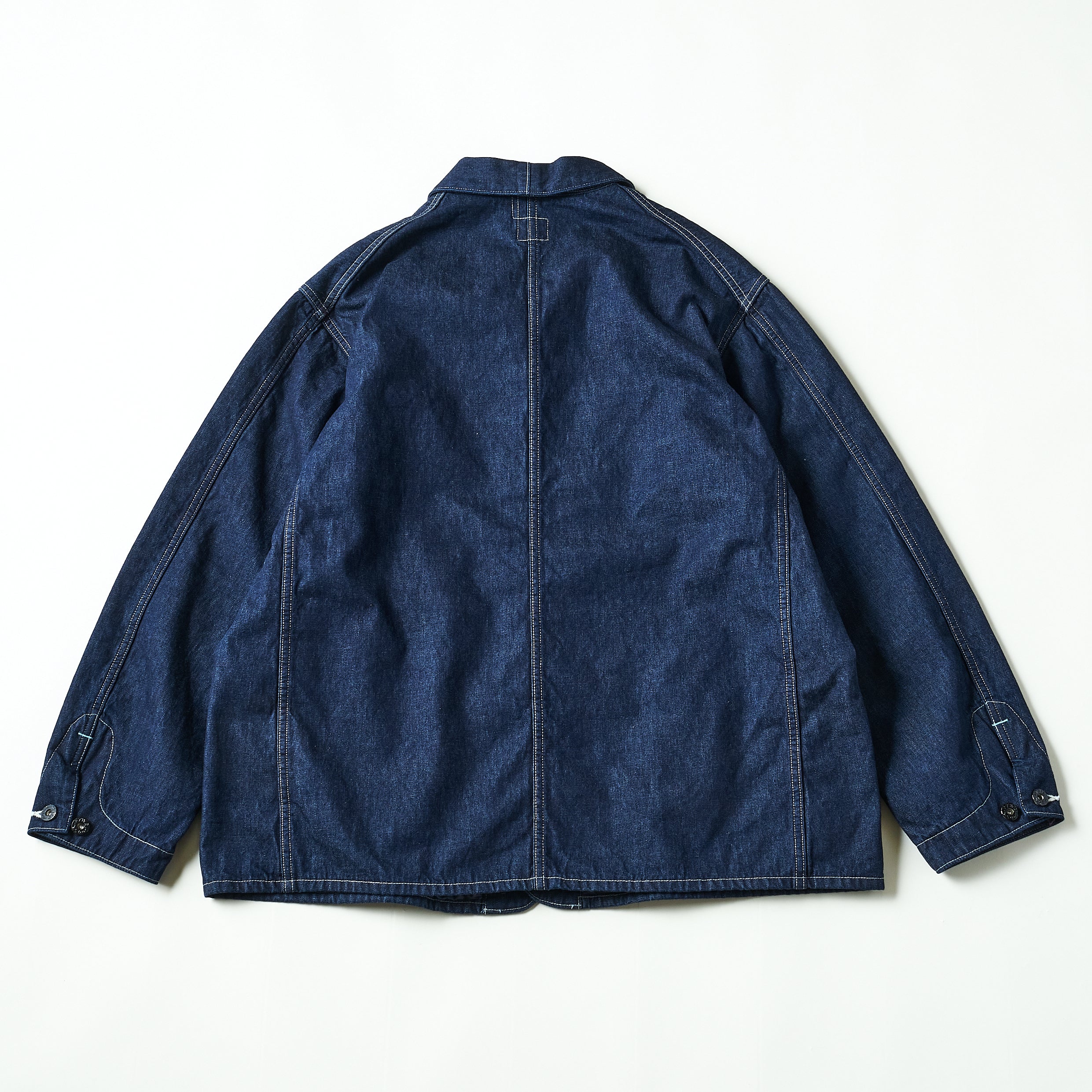 #3111-8DI De Luxe Railroader 2 : 8 oz. denim w/taffeta lining indigo