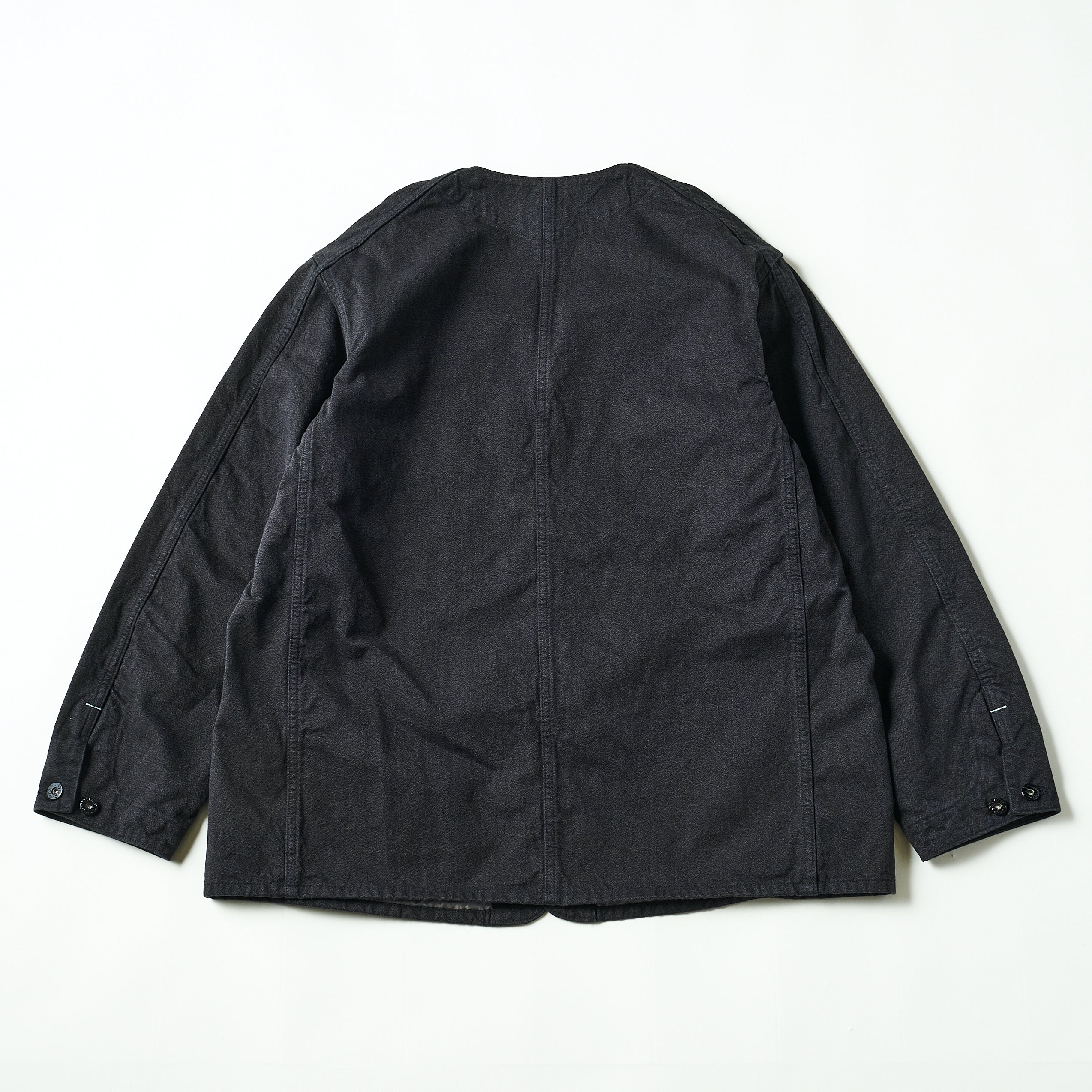 #3111DV-CC De Luxe Railroader 2 DV : cotton covert w/taffeta lining charcoal