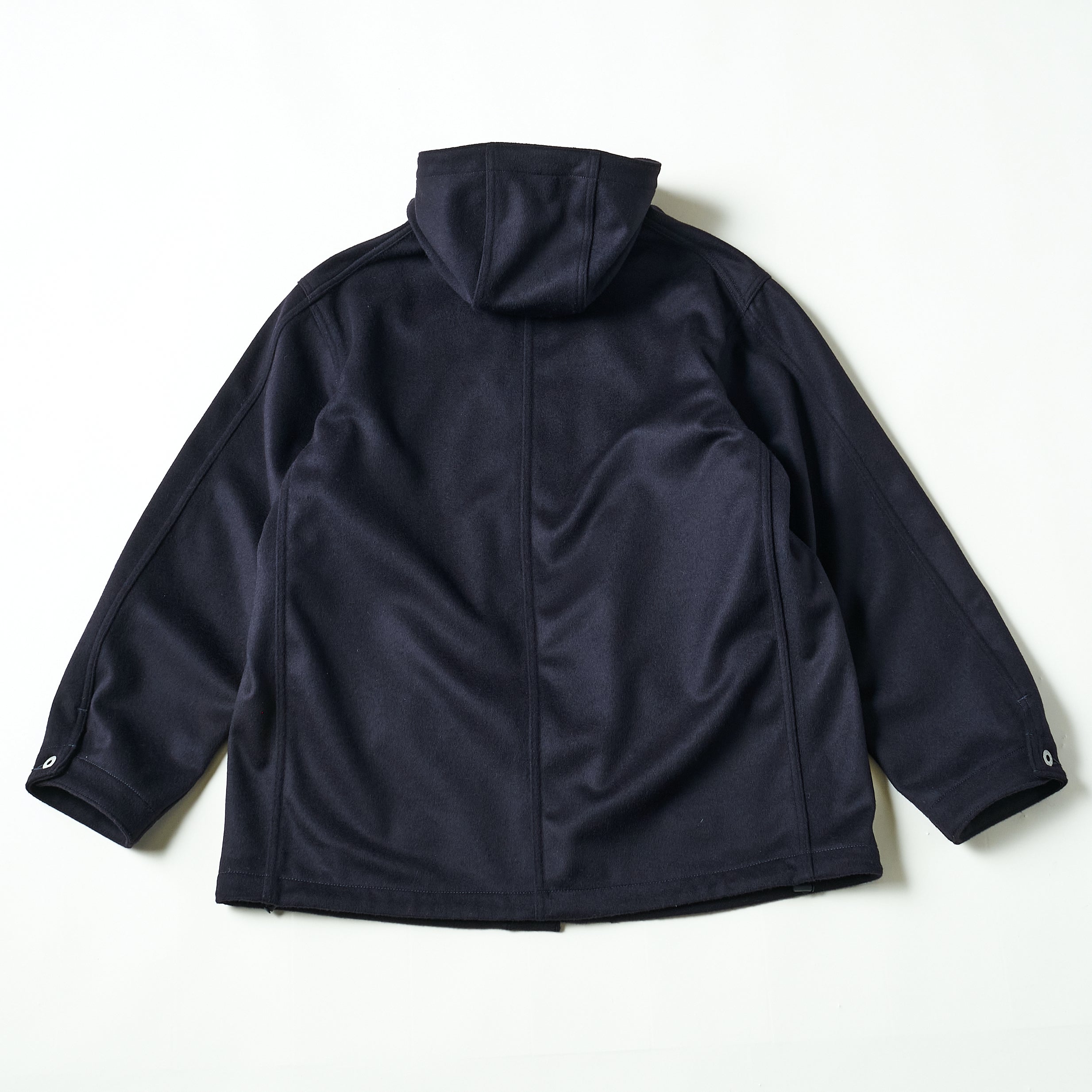 #3112-WM2 DEE Parka 3 : wool melton dk. Navy