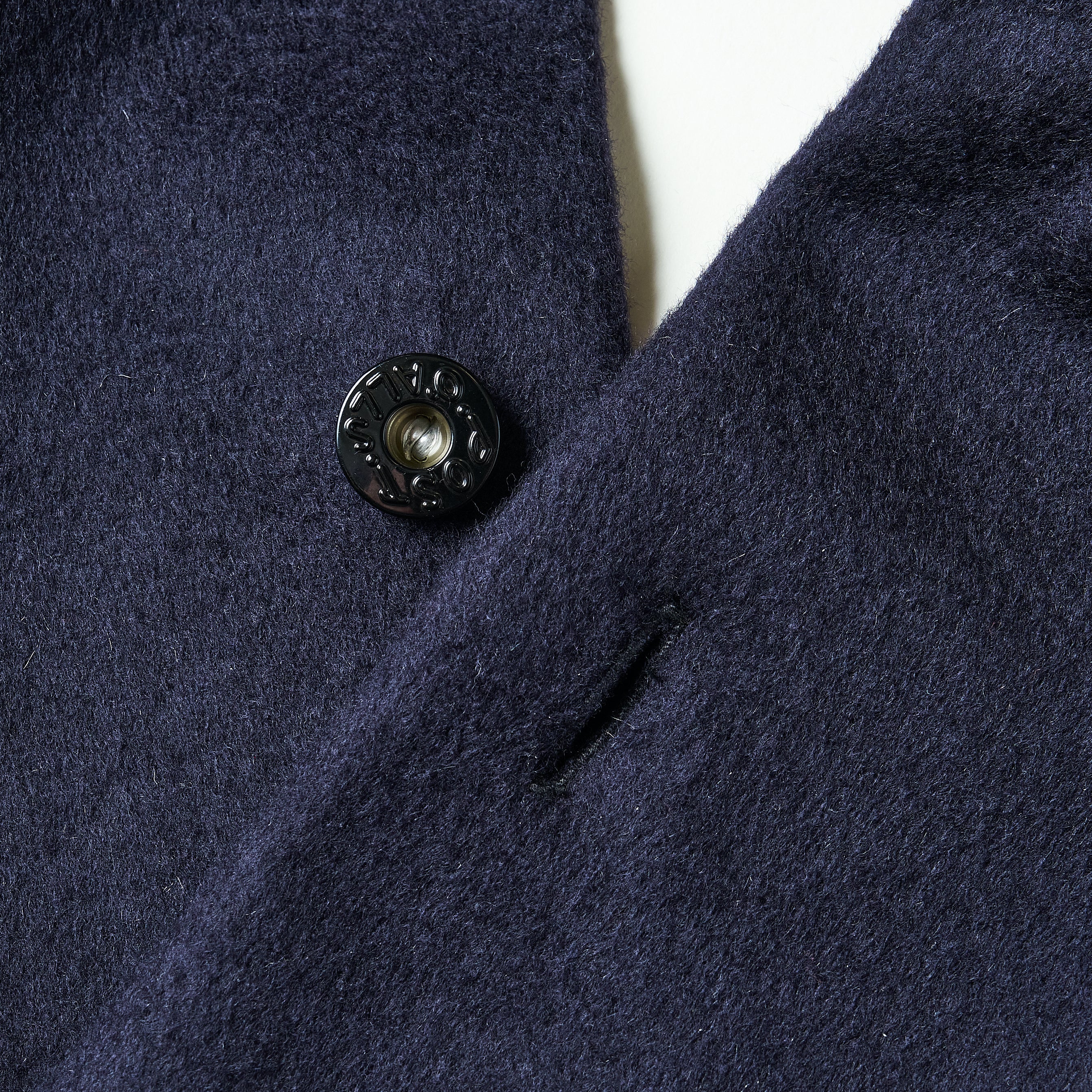 #3907-BM4 POS-TOLE : beaver melton navy