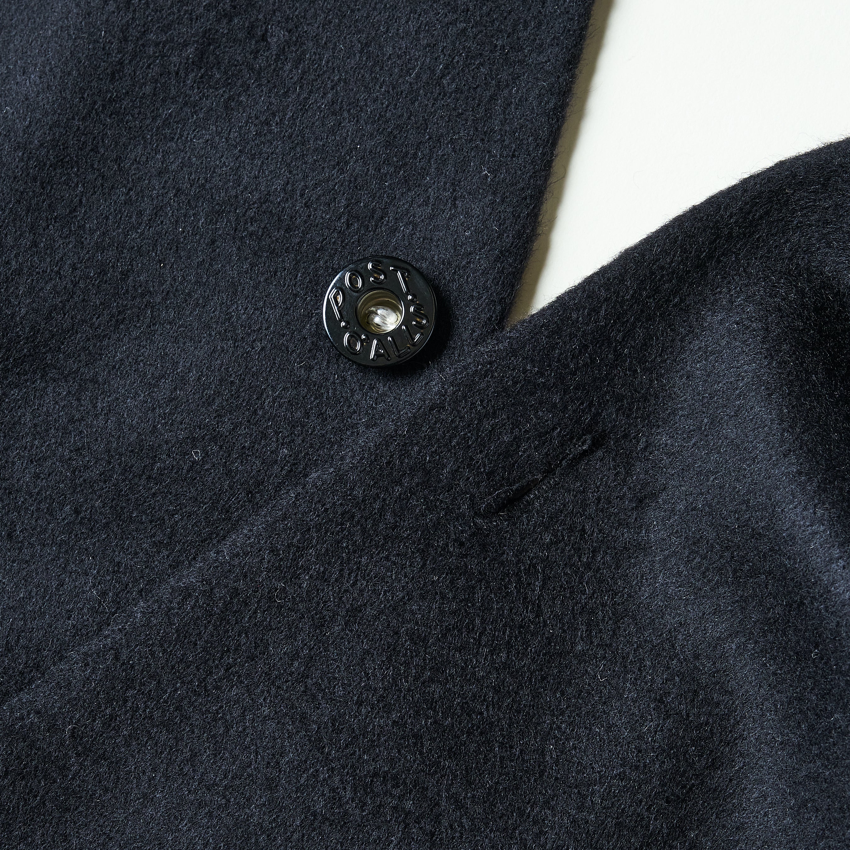 #3907-BM1 POS-TOLE : beaver melton black