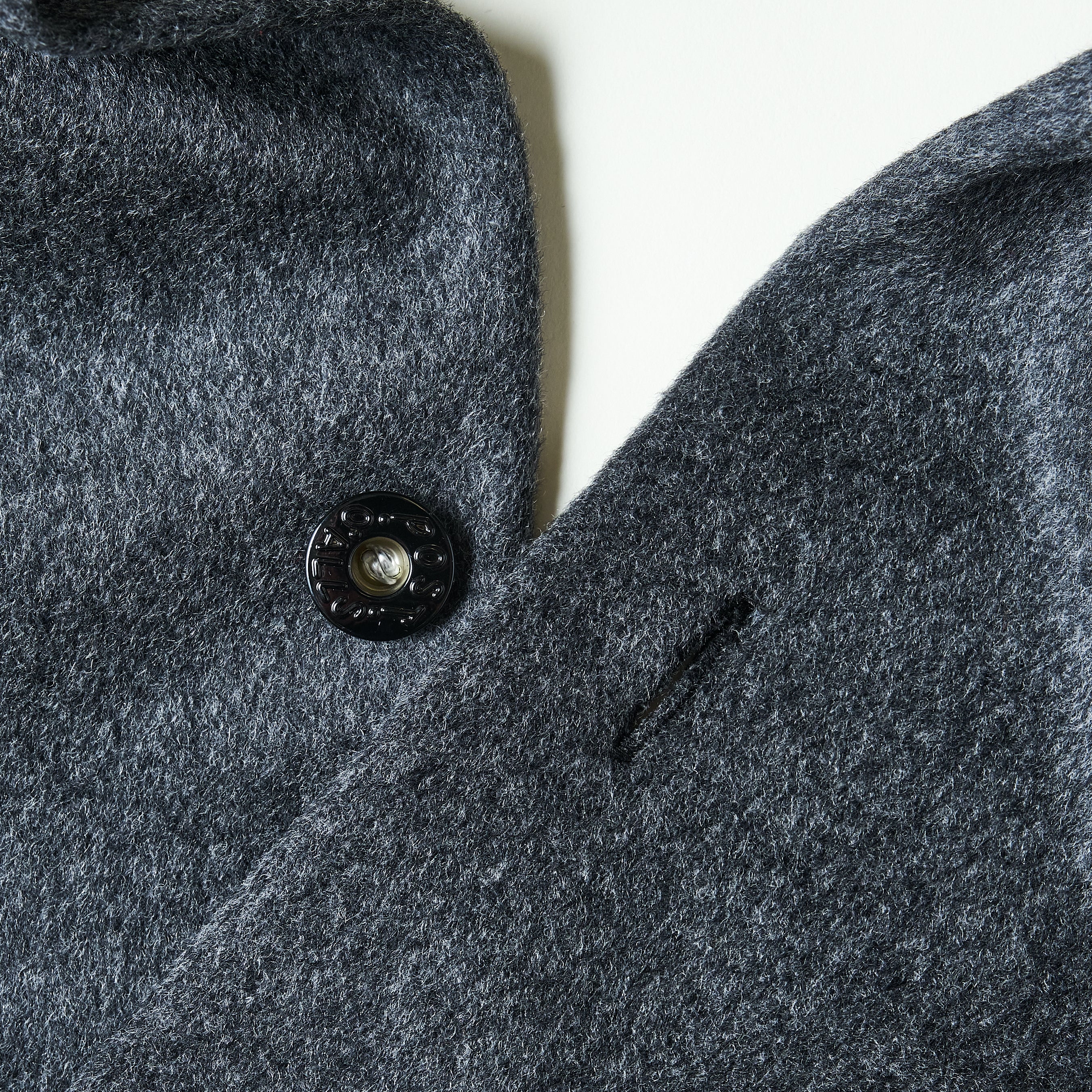 #3907-BM2 POS-TOLE : beaver melton charcoal