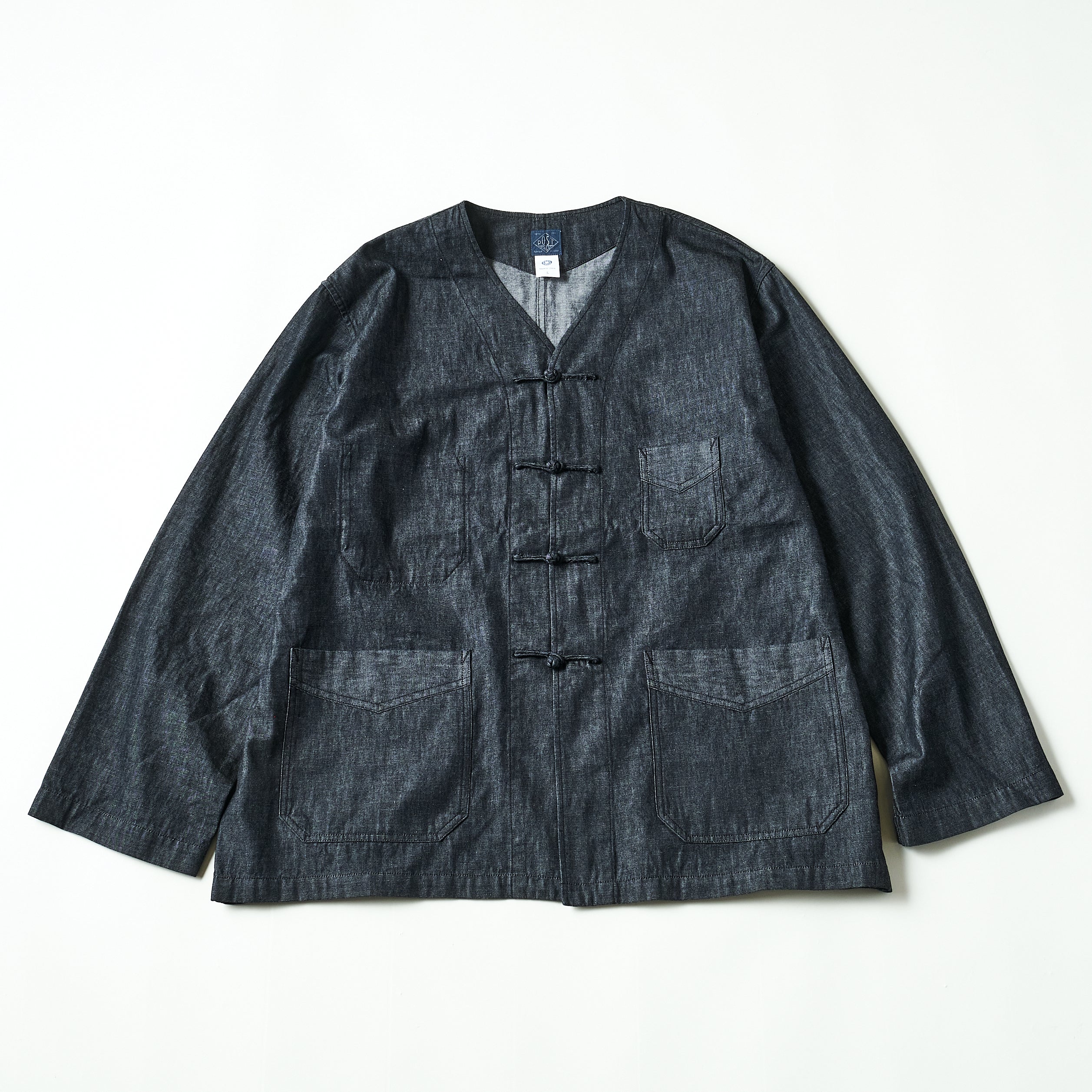 #3109-LDB POST Chinois DV : light denim black
