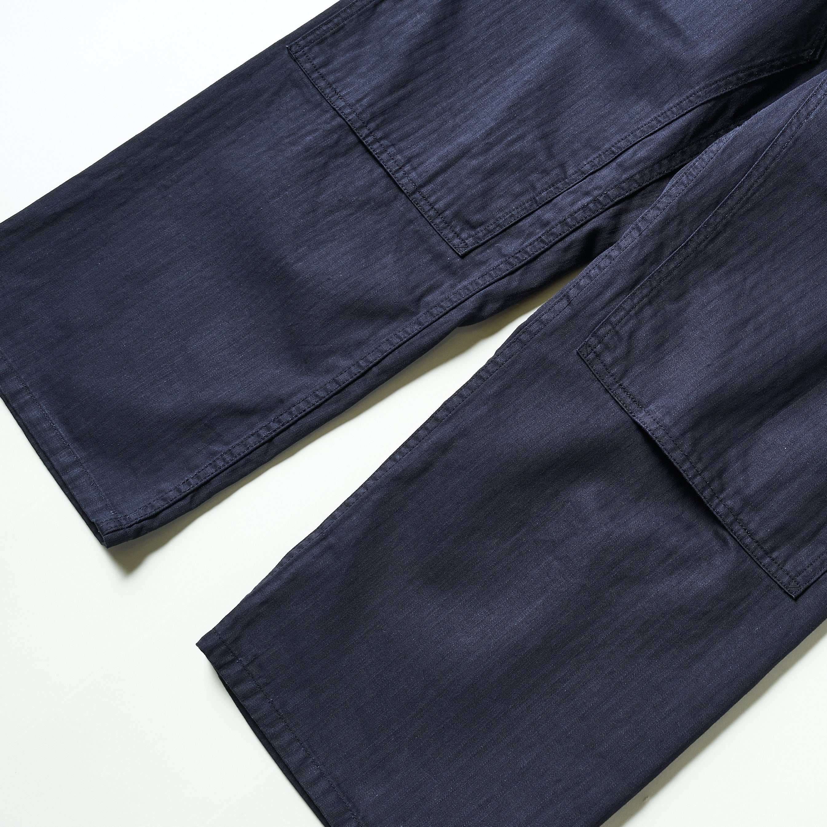 #3312-HBT E-Z DND : cotton HBT navy