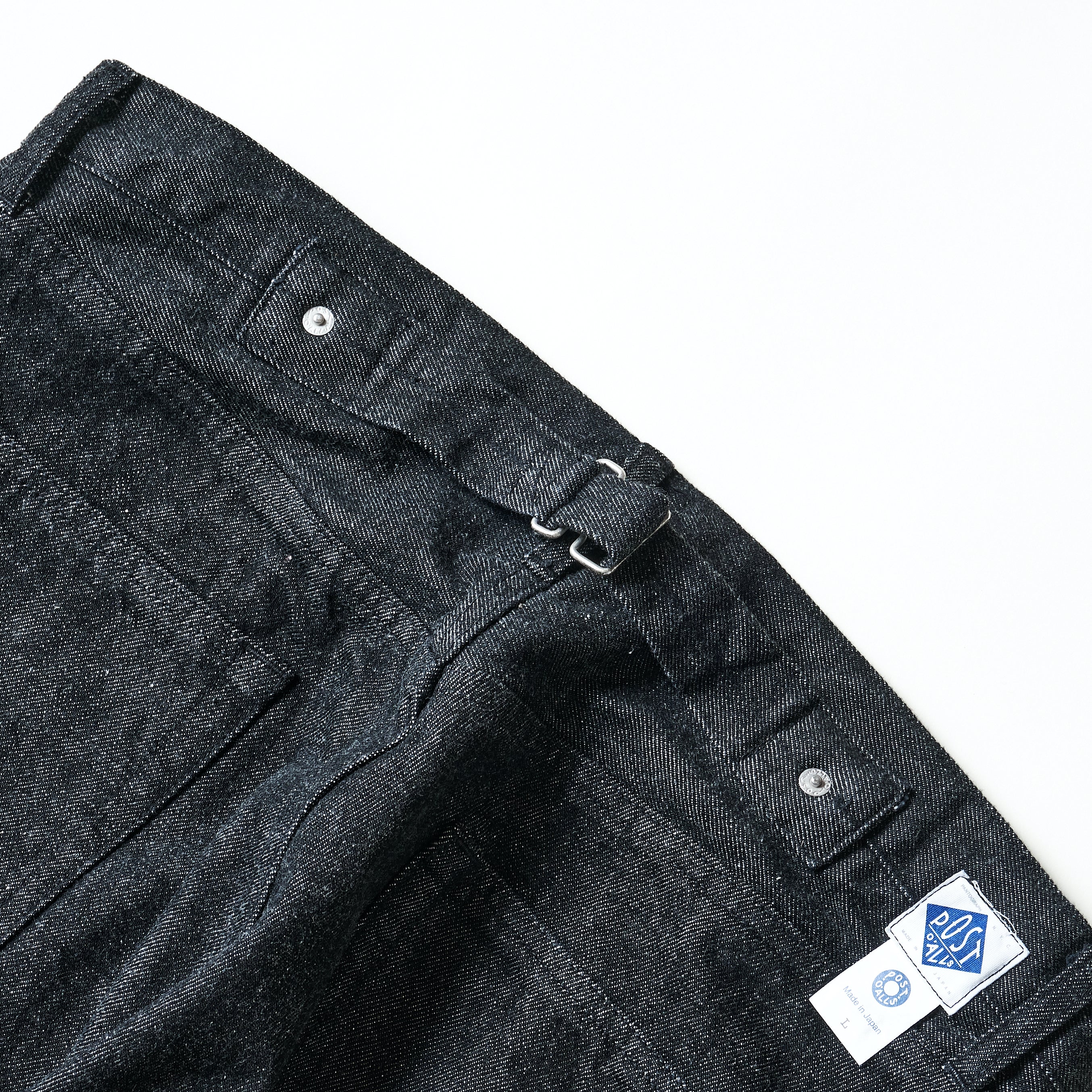 #3311-13DB No.9 Five Pocket : 13oz. Denim black
