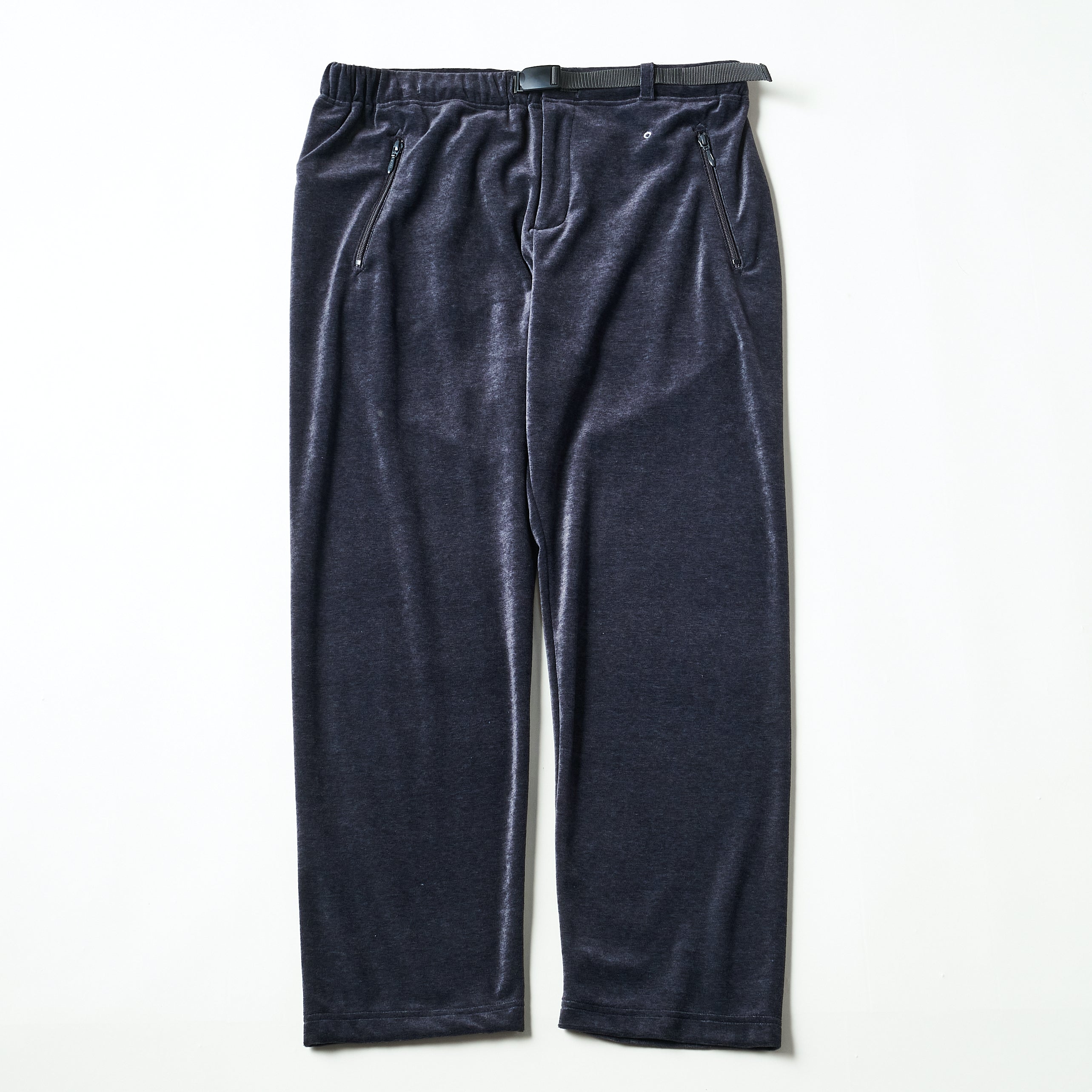 #3602-V1 E-Z Top : poly/cotton velour blue grey