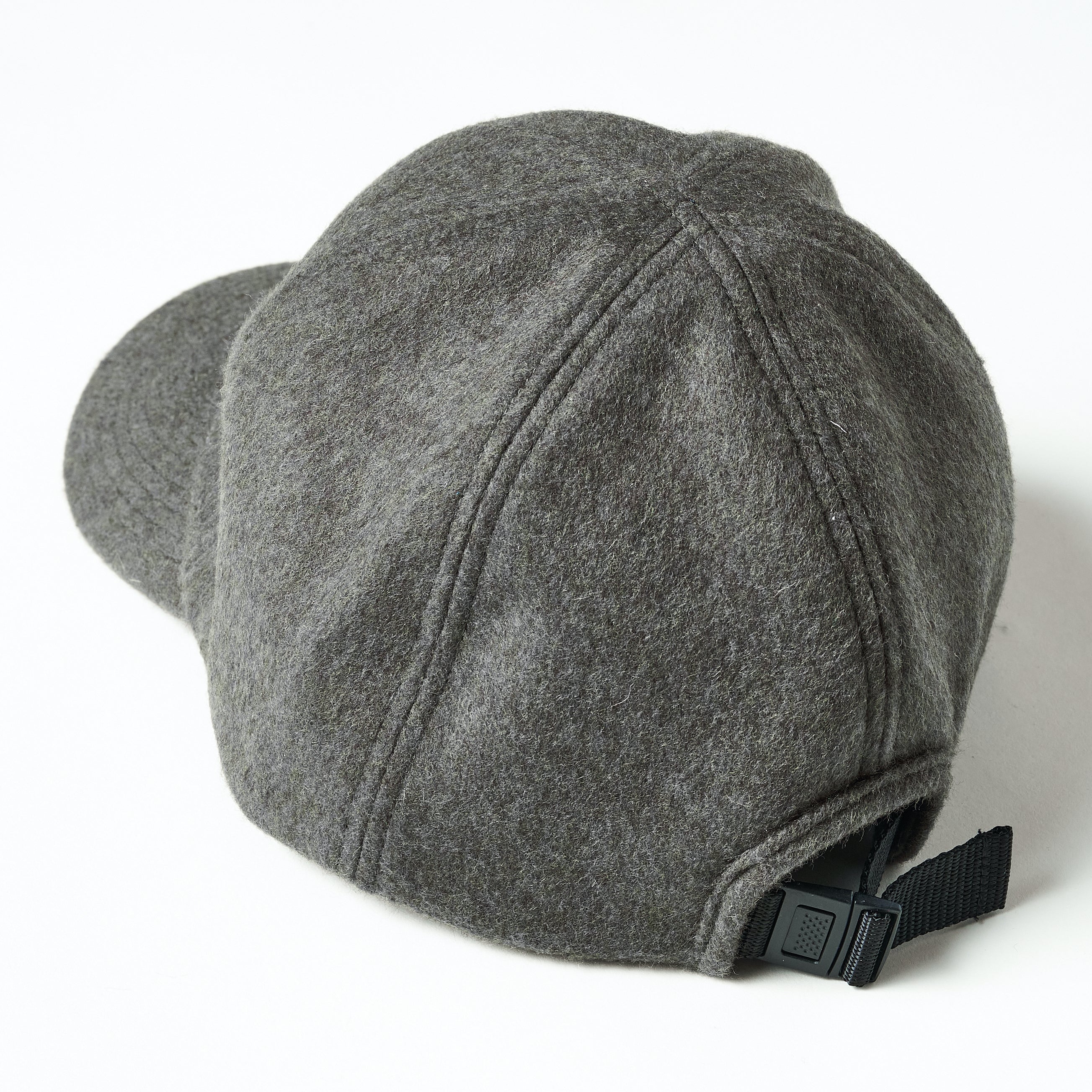 #3903-WM3 POST Ball Cap: wool melton olive 