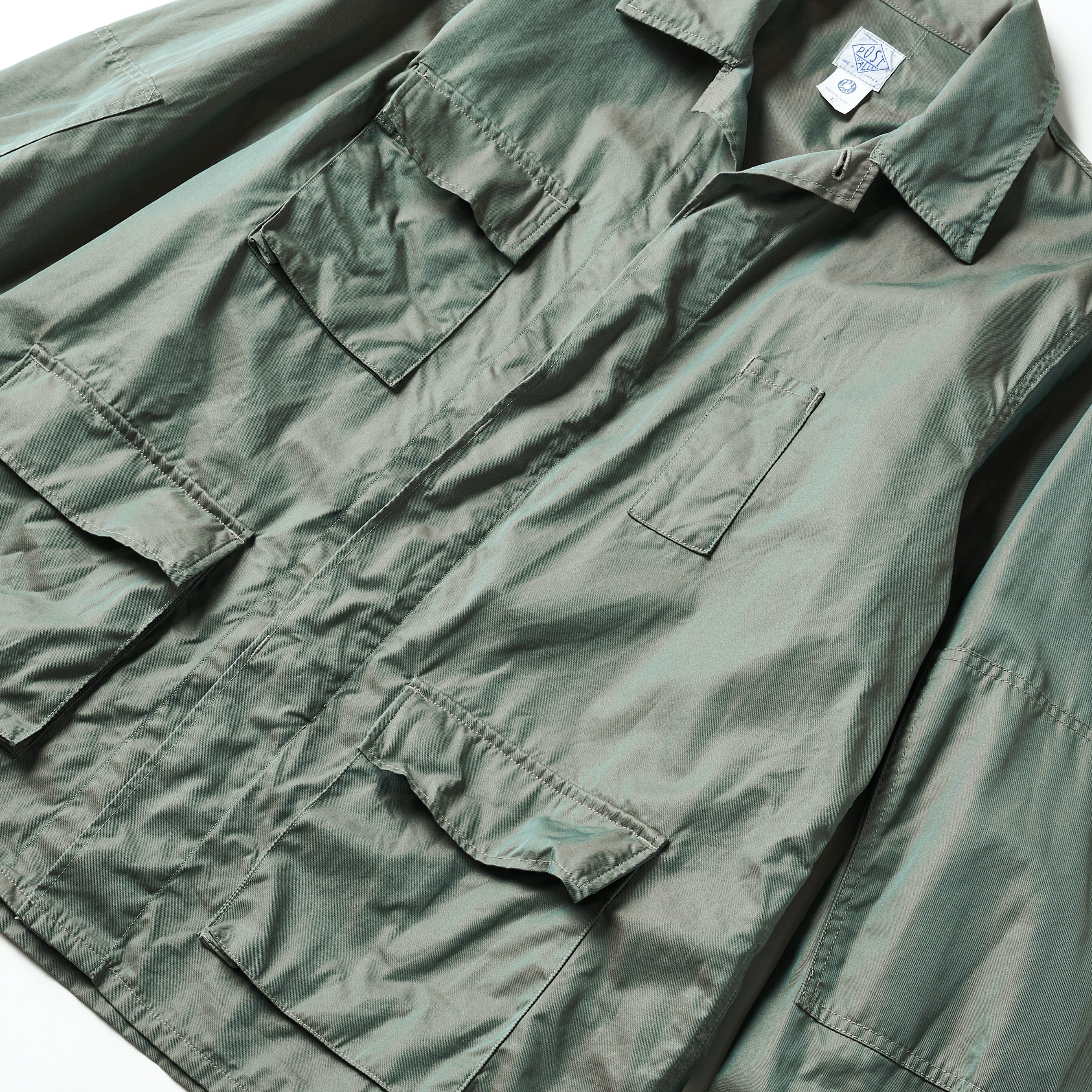 1123 FT BDU-R / Iridescent French Twill Khaki 