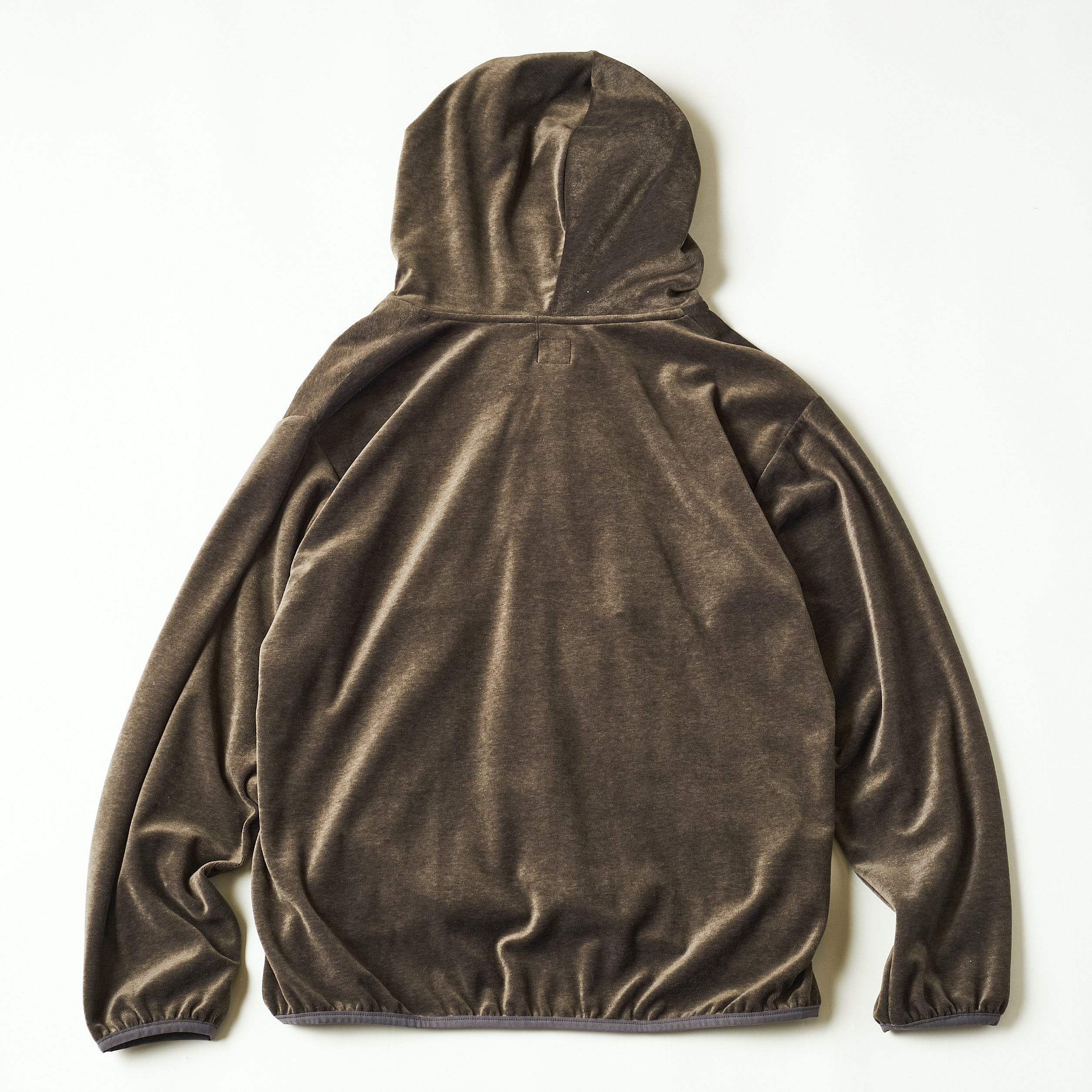 #3610-V2 E-Z Hoodie 2 : poly/cotton velour moss