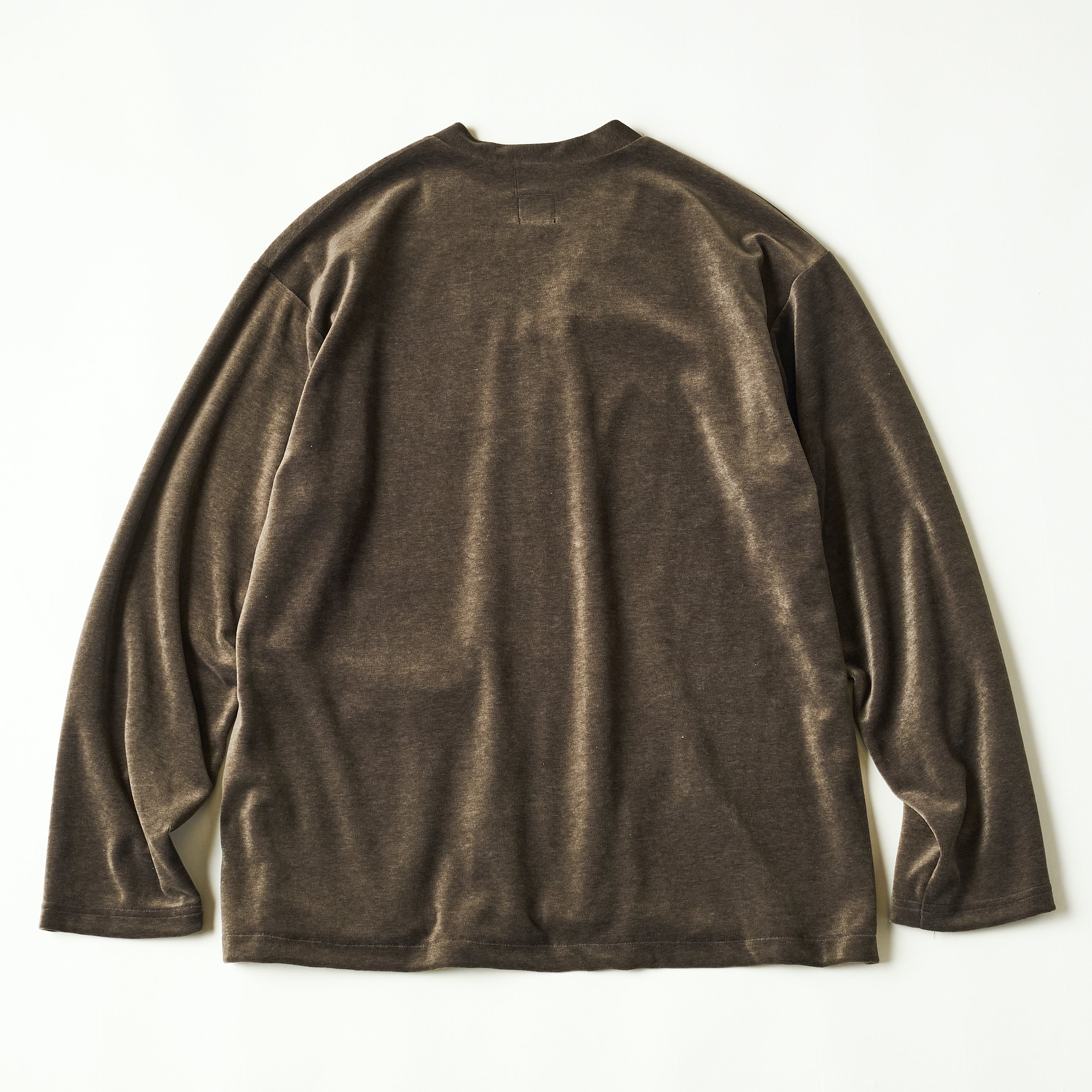 #3609-V2 E-Z Zip Cardigan : poly/cotton velour moss