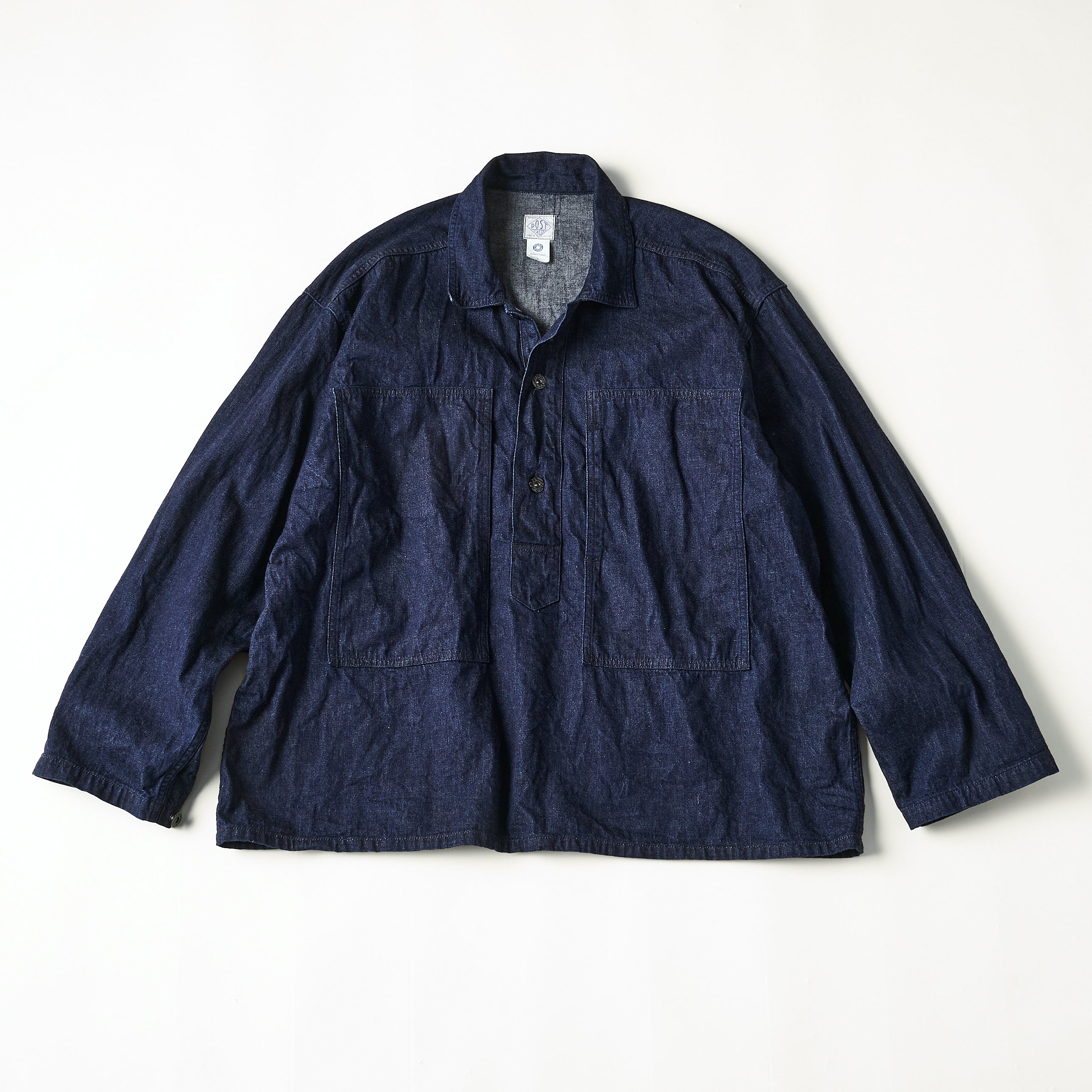 #1204-8D Army Shirt : 8oz. denim indigo (23FW)