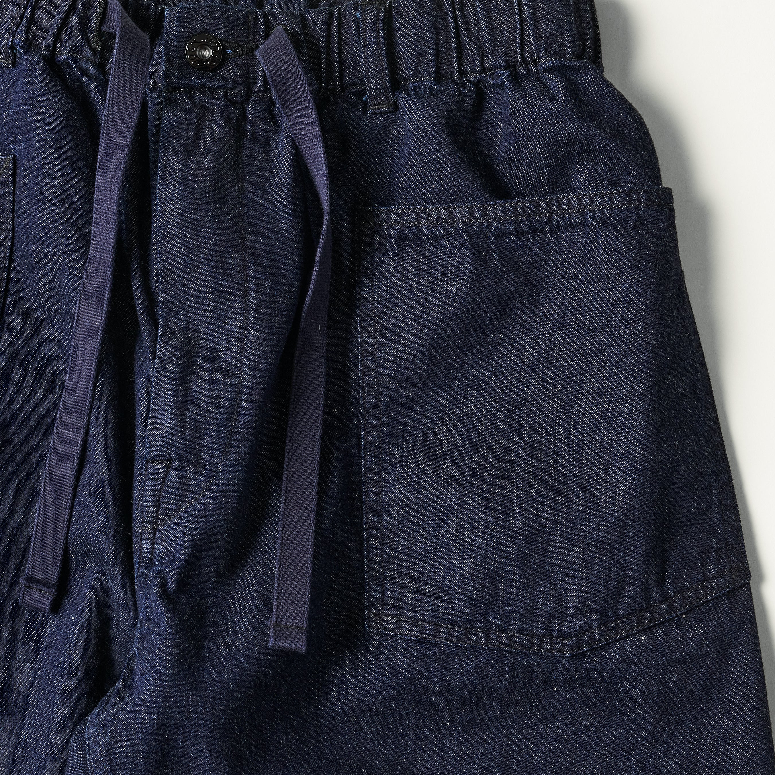 #3313S-8D EZ ARMY-NAVY Shorts : 8oz. denim indigo 