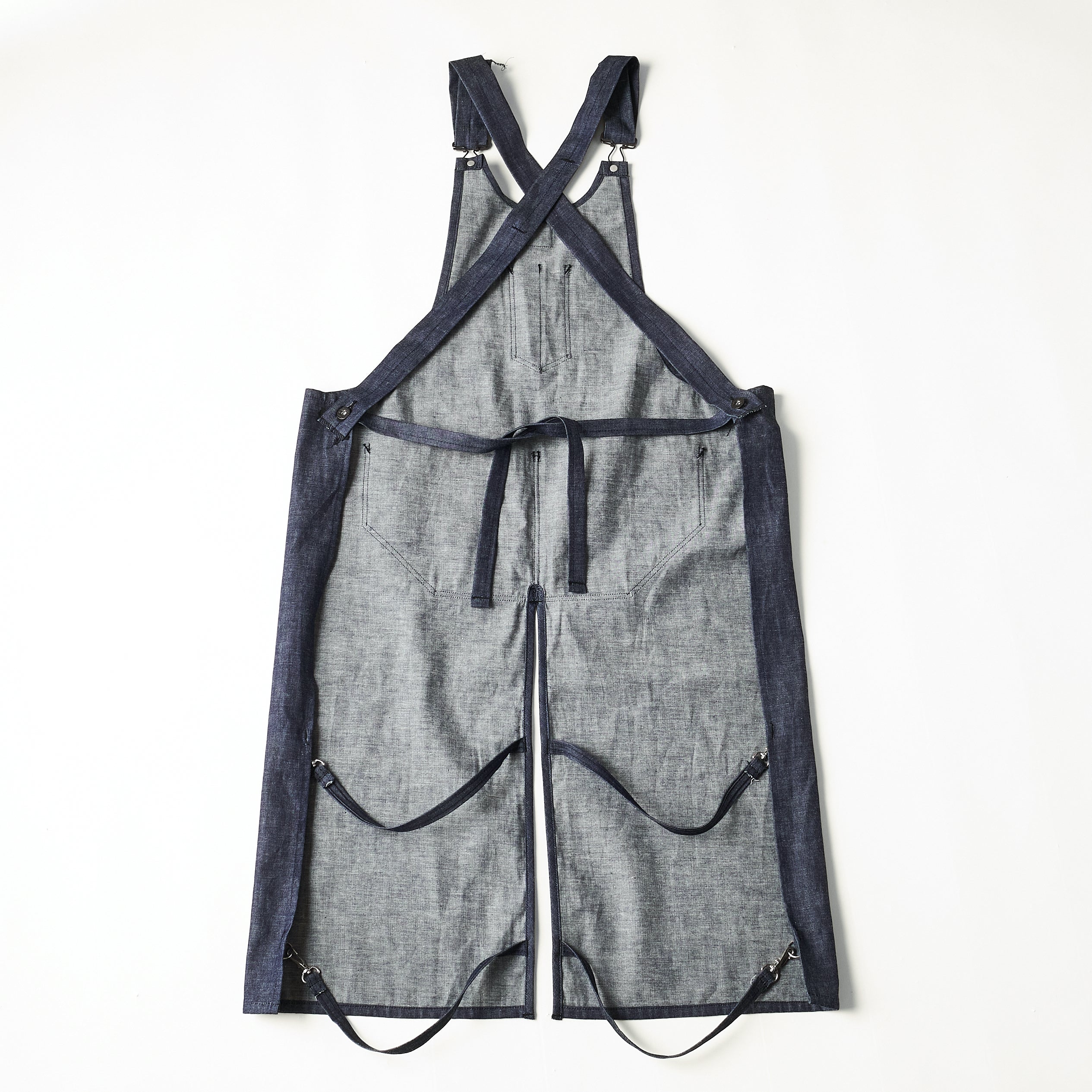 #3801-5D POST Apron #1 : 5 oz. denim indigo