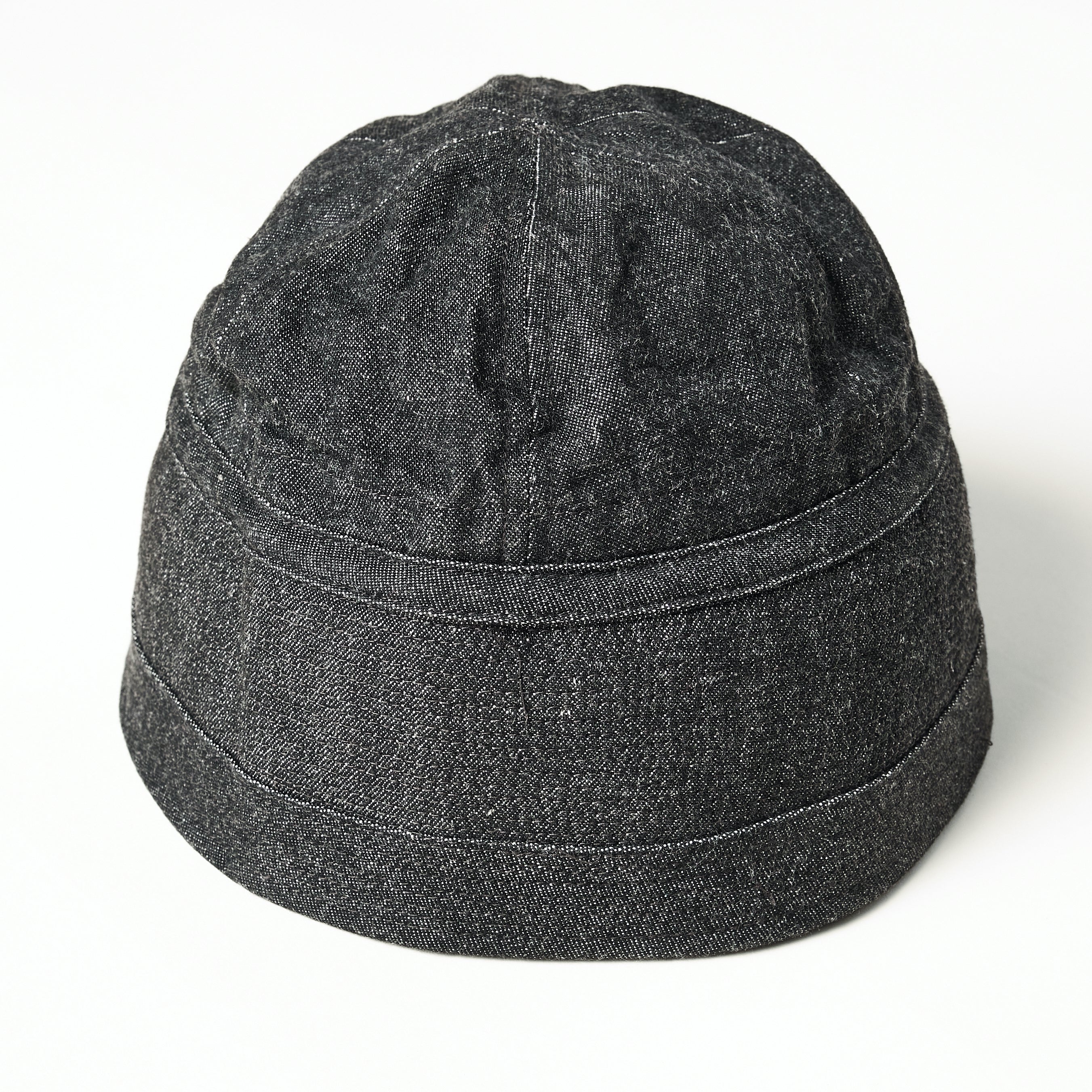 #3904-8DB POST Sailor Hat 2 : 8 oz. denim black