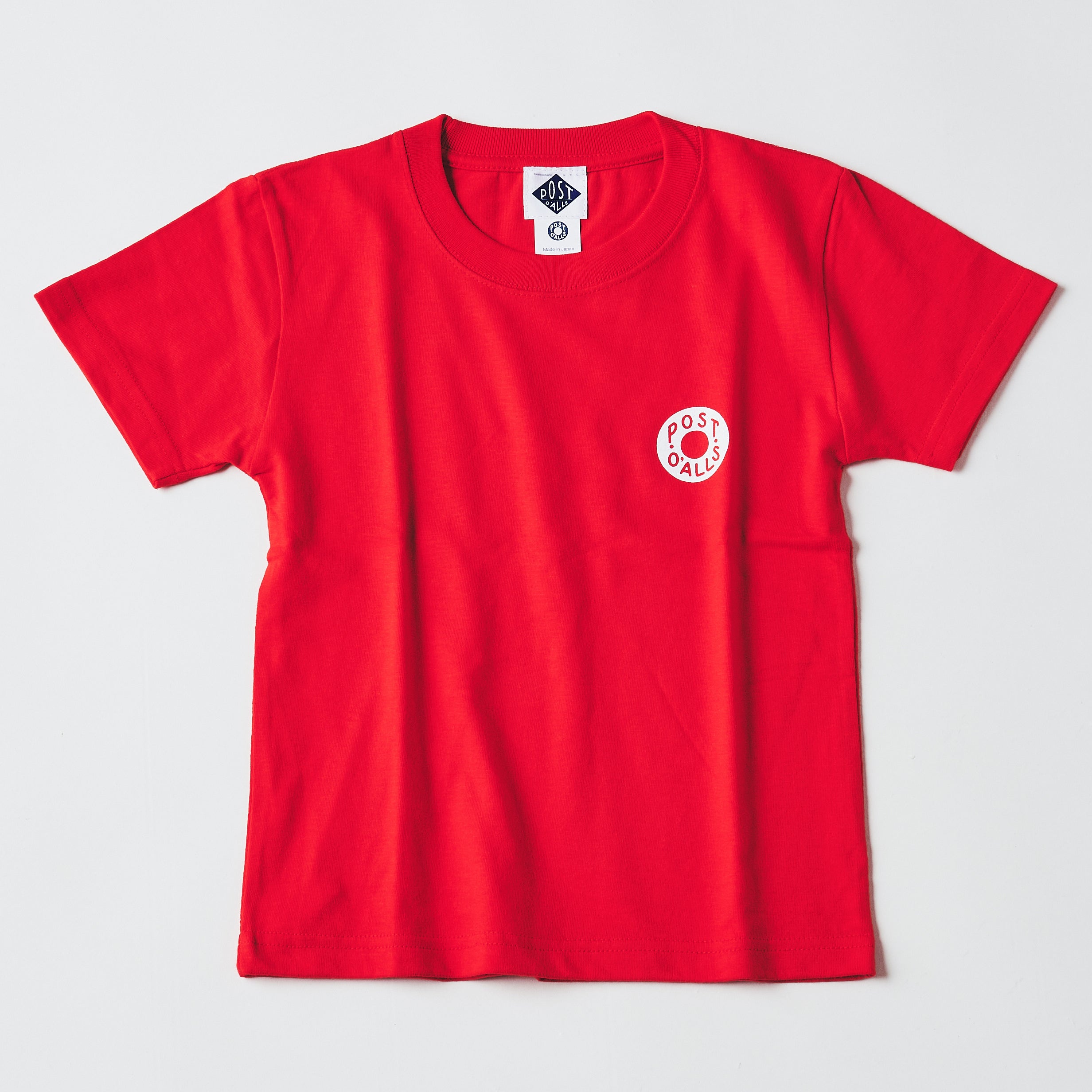 Kids ESS Tee (KET-RD) : cotton jersey red (Shop Special)