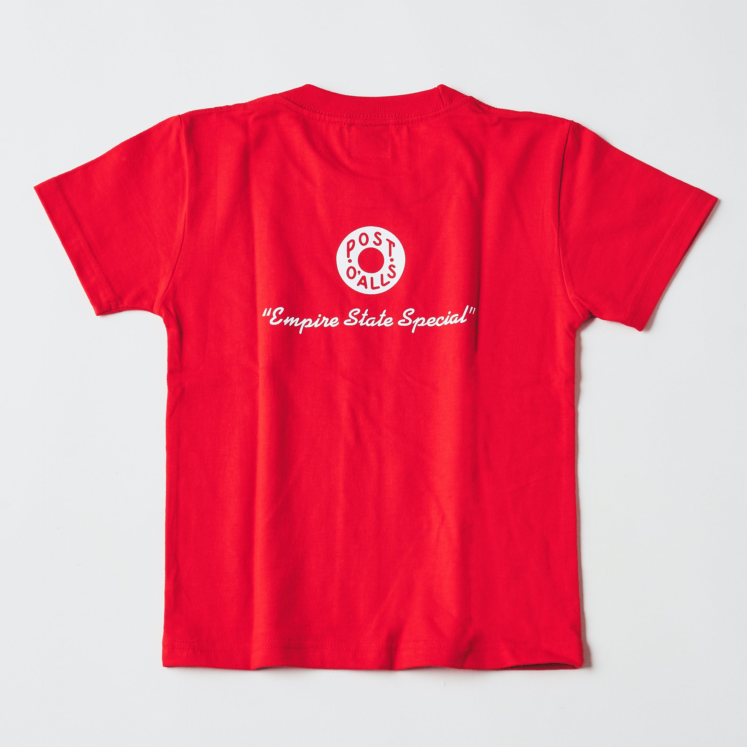Kids ESS Tee (KET-RD) : cotton jersey red (Shop Special)