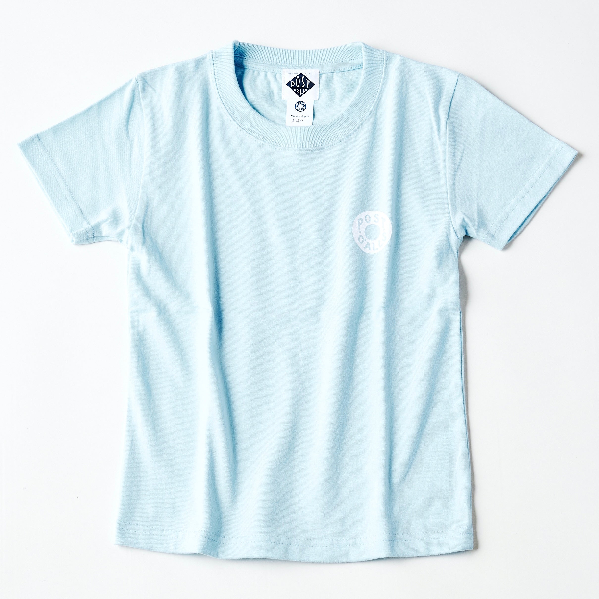 Kids ESS Tee (KET-PB) : cotton jersey pale blue (Shop Special)