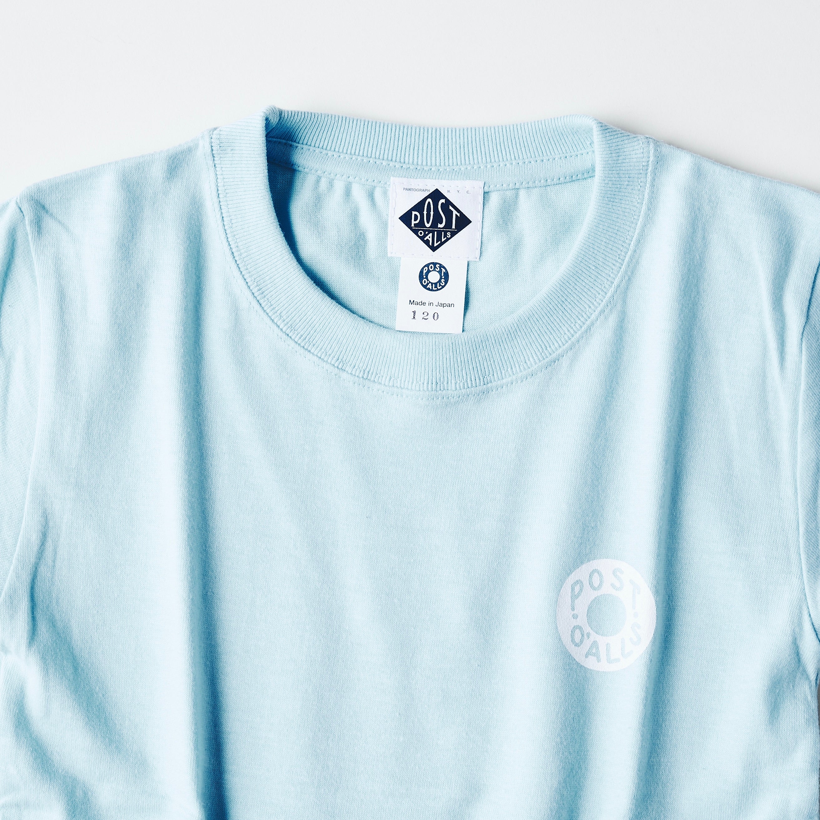 Kids ESS Tee (KET-PB) : cotton jersey pale blue (Shop Special)