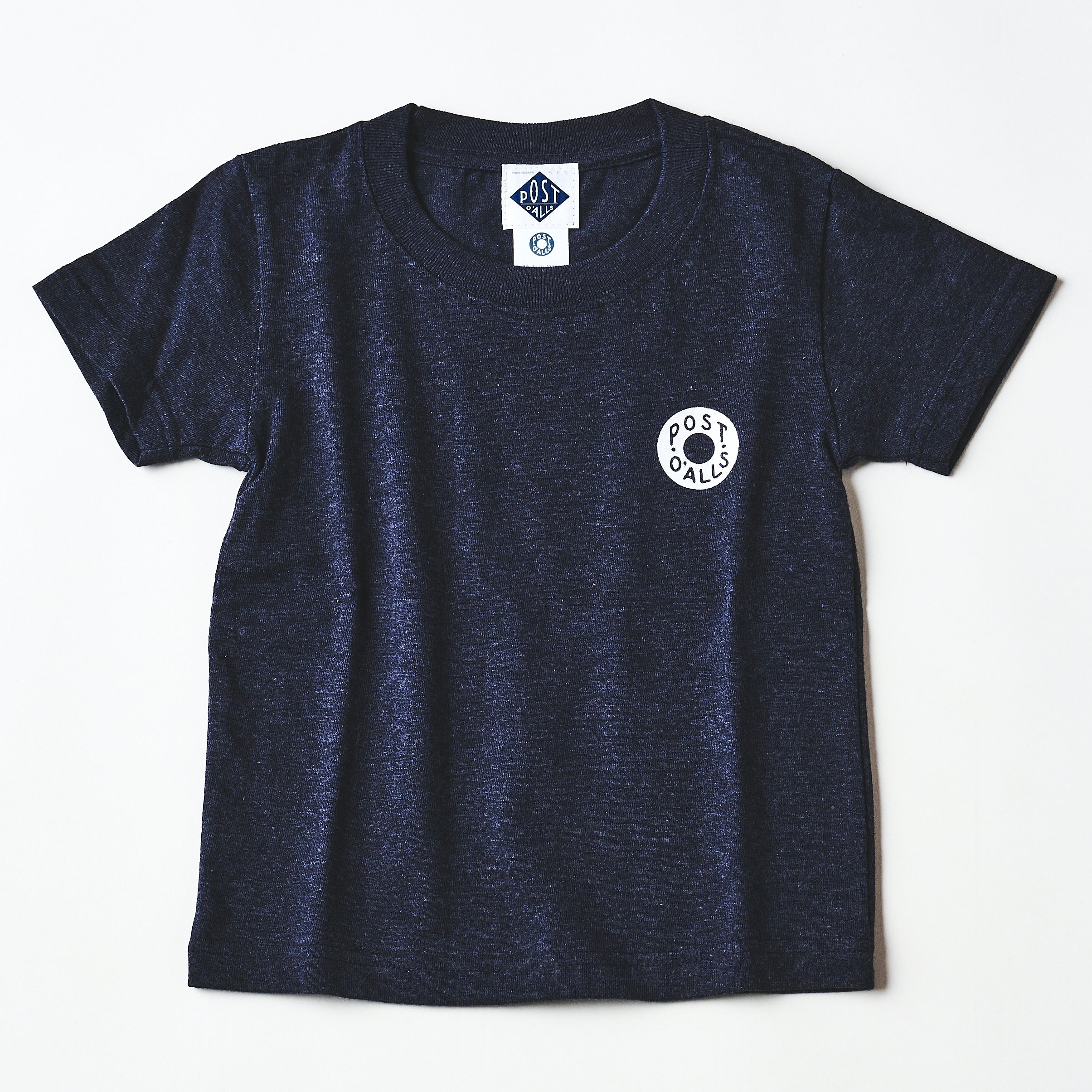 Kids ESS Tee (KET-DHN) : cotton jersey dark heather navy (Shop Special)