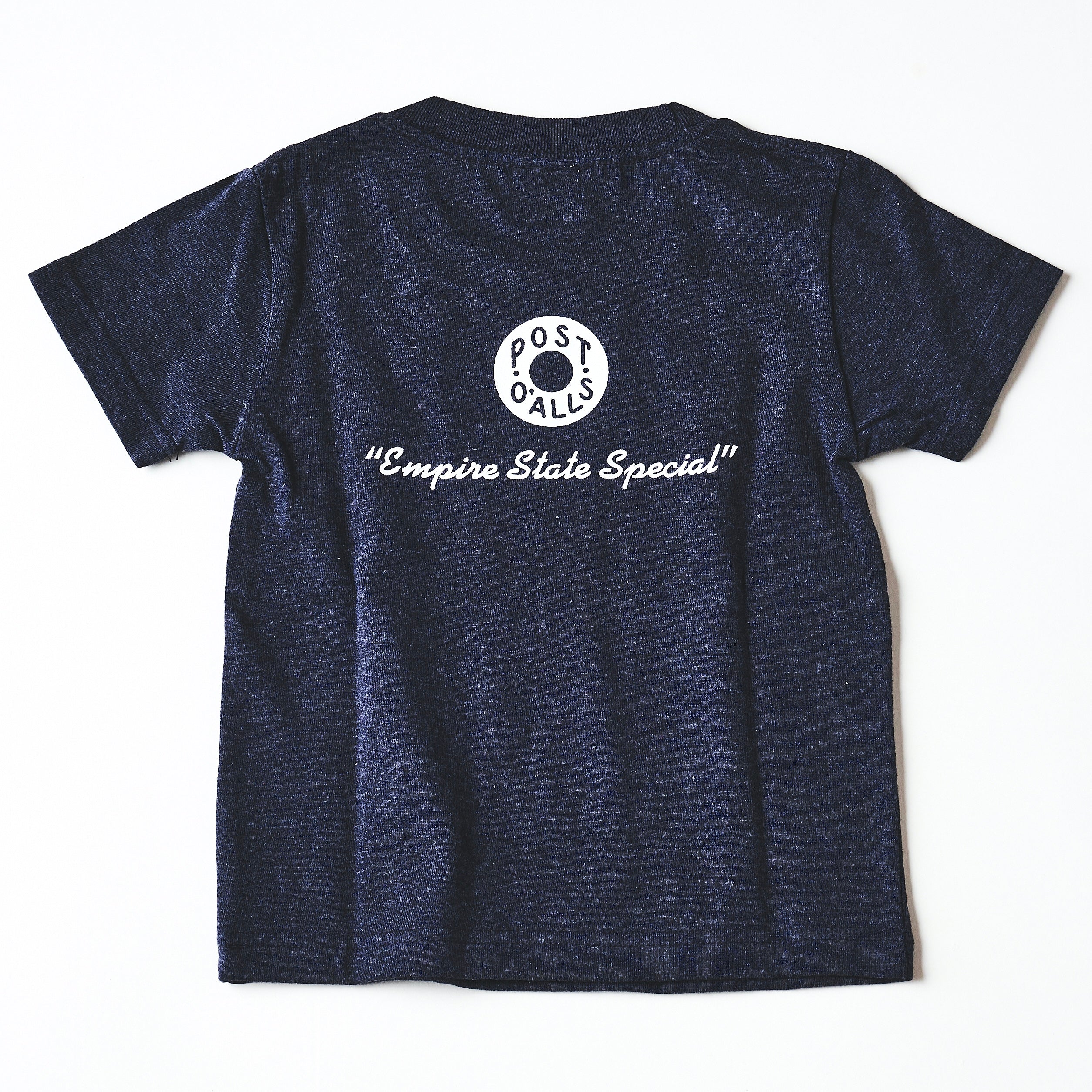 Kids ESS Tee (KET-DHN) : cotton jersey dark heather navy (Shop Special)