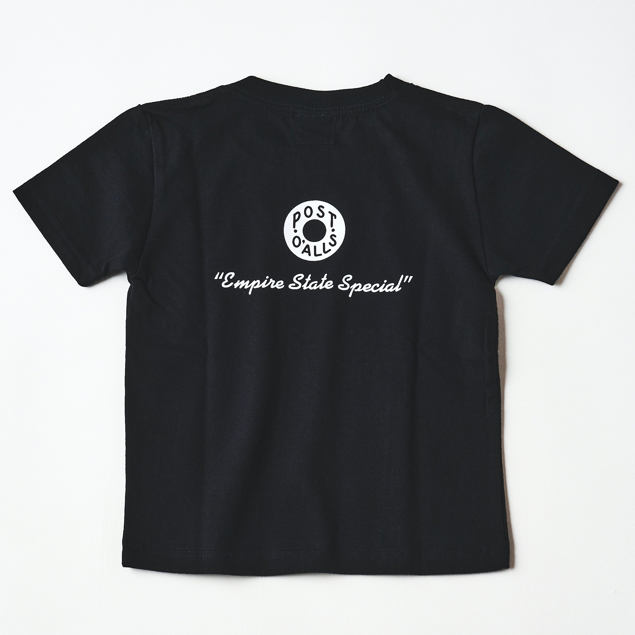 Kids ESS Tee (KET-BK) : cotton jersey black (Shop Special)