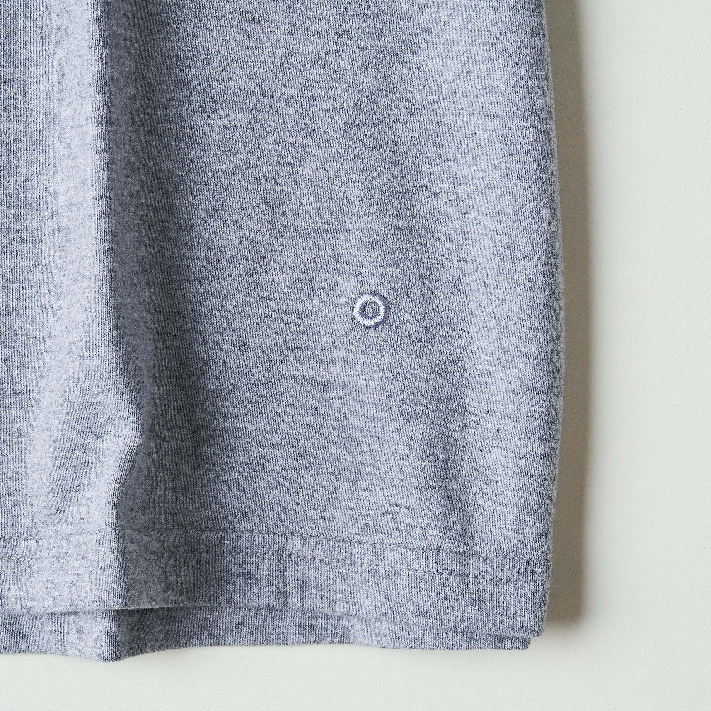 #3615 V Pocket Tee HJH : heavyweight jersey gray heather 