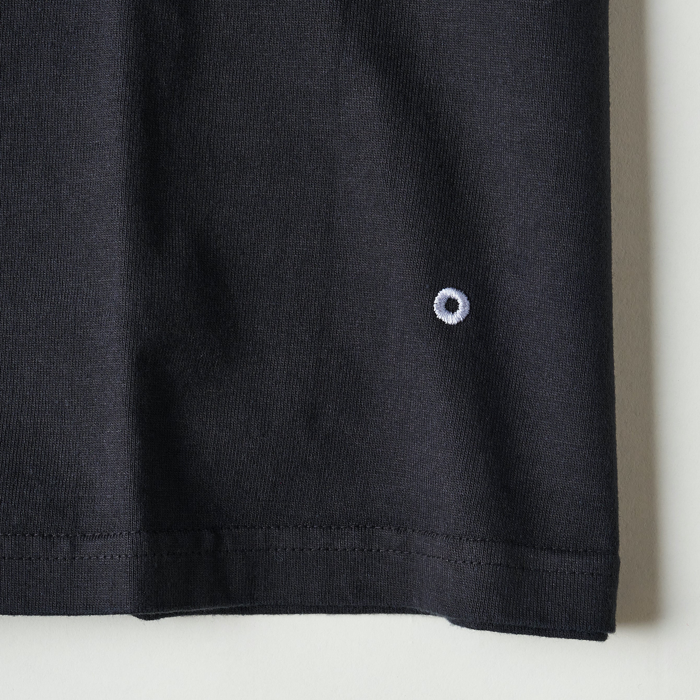 #3614 Crew Pocket T HJC : heavy weight jersey charcoal 