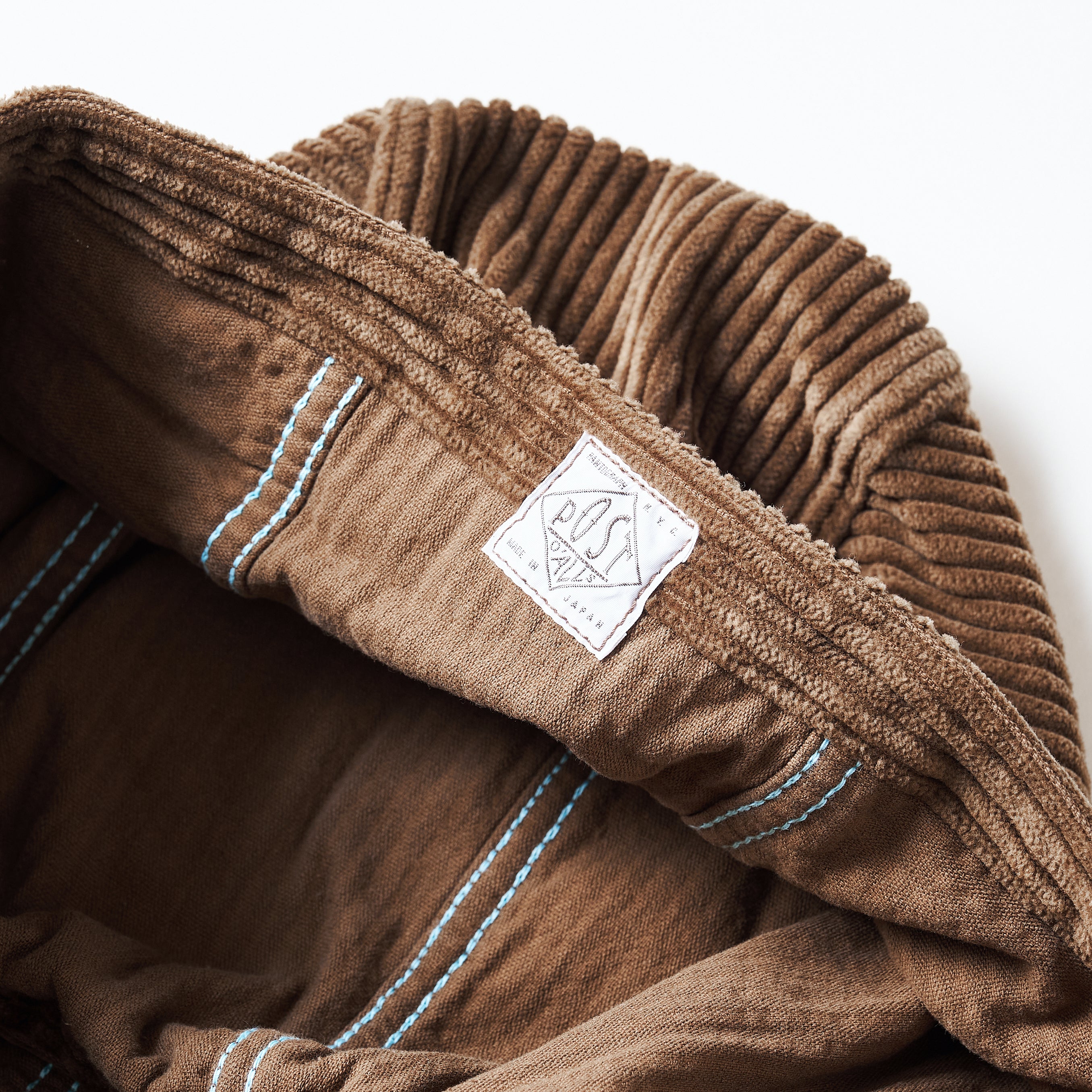 Post Overalls x Battenwear SB40 W/Hood : 5 Wale corduroy Brown 