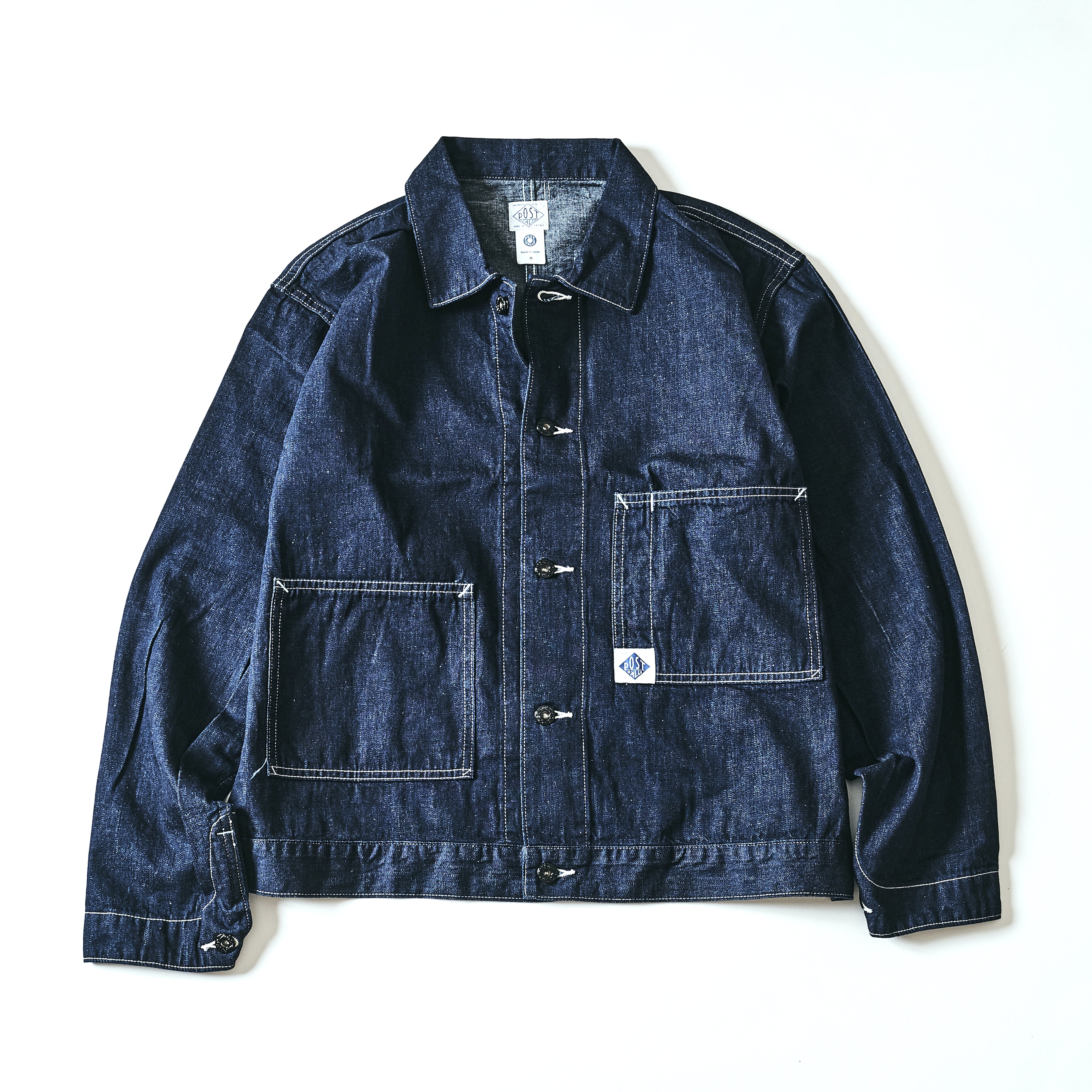 #1110-8DI MECHANIC BLOUSE : 8 oz. denim indigo