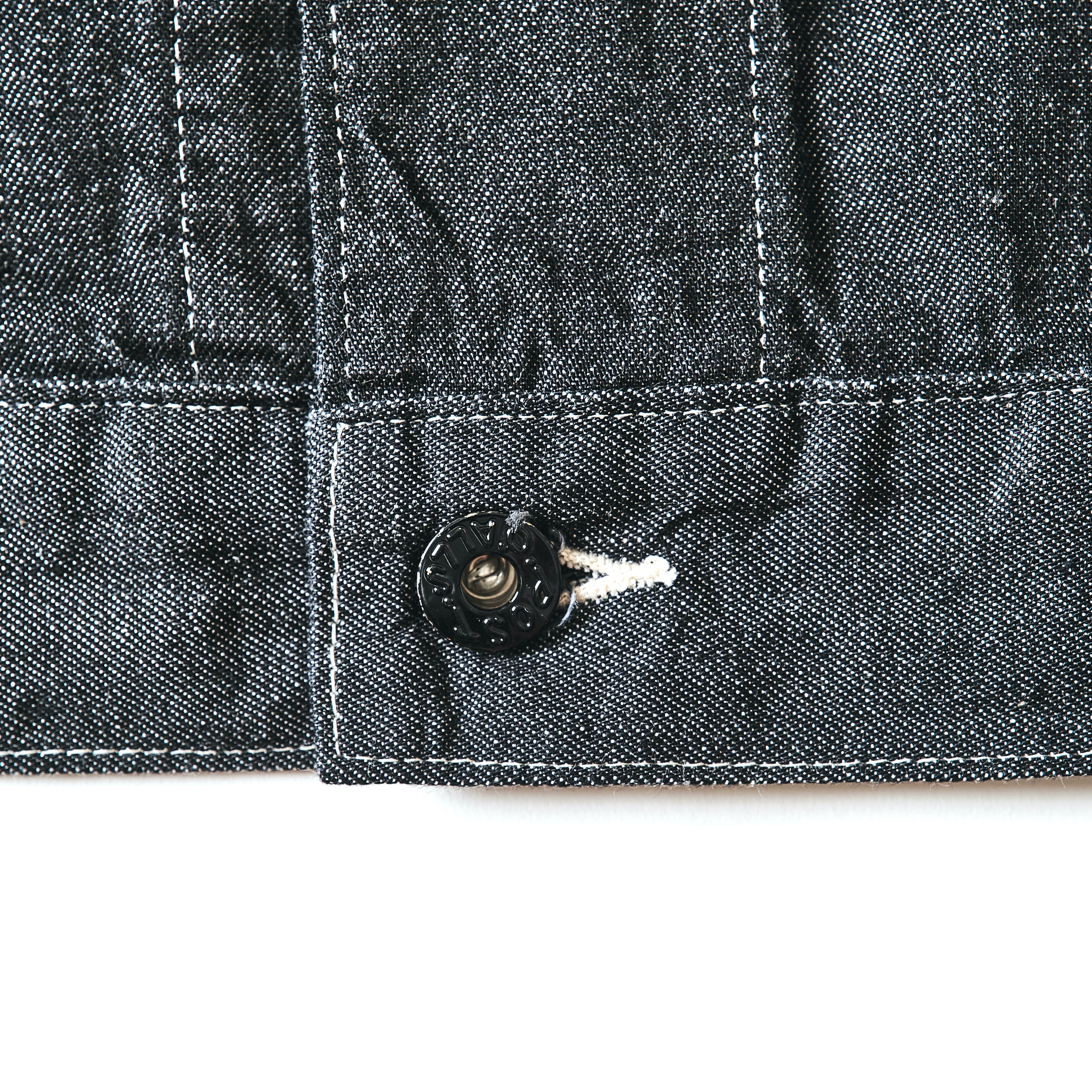 #1110-8DB MECHANIC BLOUSE : 8 oz. denim black 