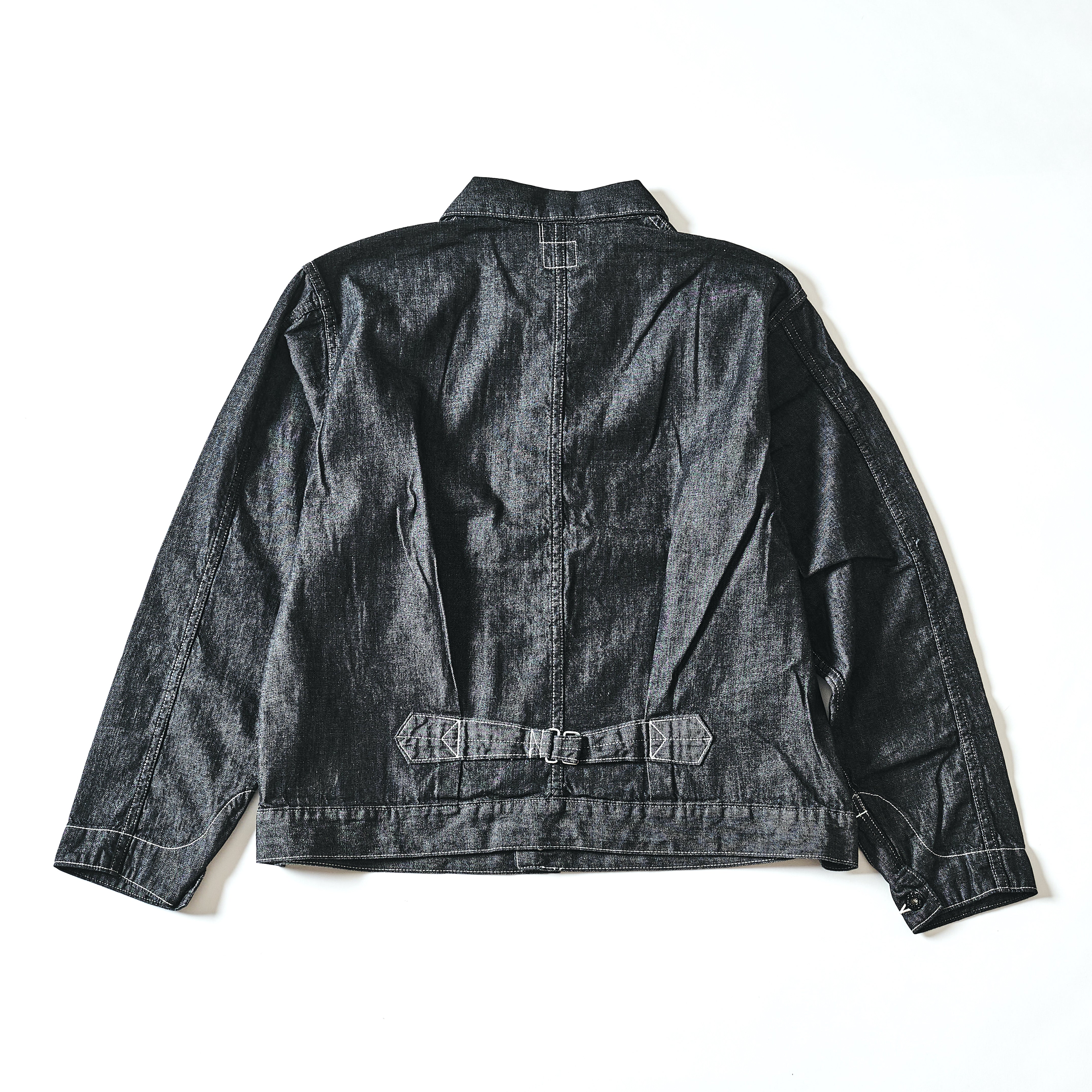 #1110-8DB MECHANIC BLOUSE : 8 oz. denim black 